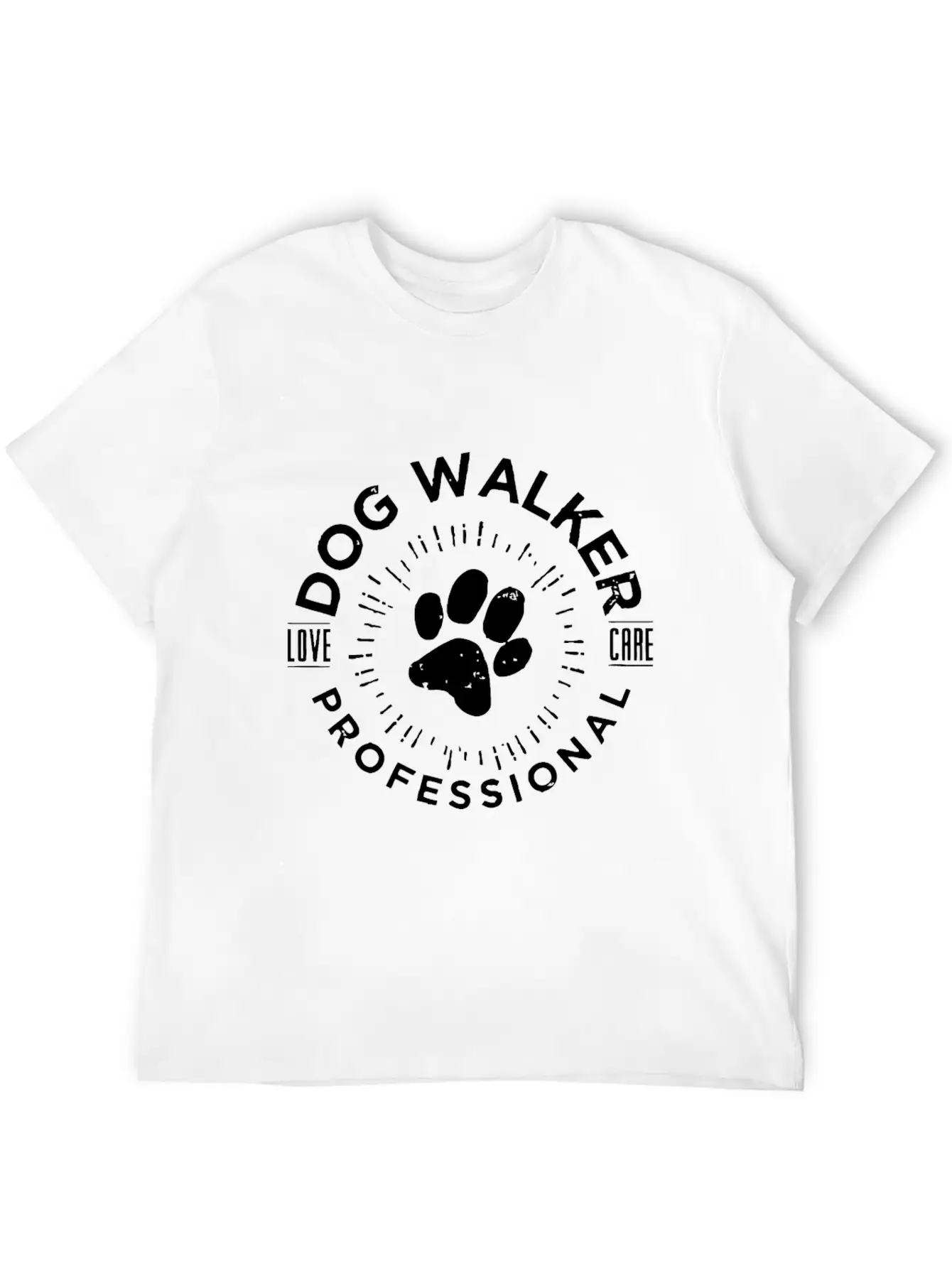 Professional Dog Walkerlove Dog Walkcute Dog Walkd Soft Cotton Short Sleeve Tee – Unisex Wardrobe Staple