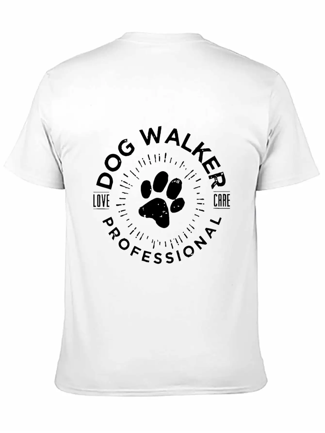 Professional Dog Walkerlove Dog Walkcute Dog Walkd Soft Cotton Short Sleeve Tee – Unisex Wardrobe Staple