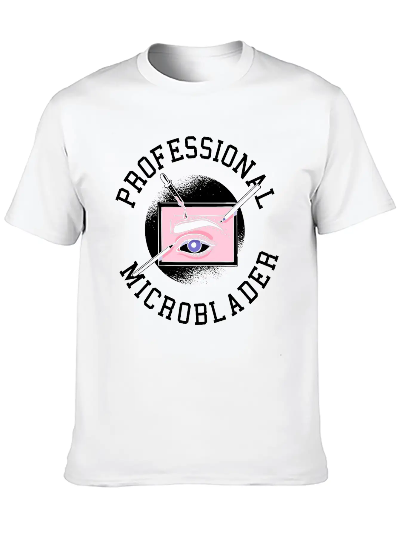 Professional Microblader Brow Artist Lash Expert Classic Fit Graphic Tee For Daily Comfort – Unisex Cotton Shirt