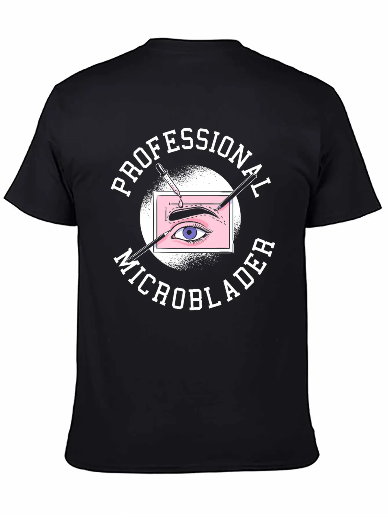 Professional Microblader Brow Artist Lash Expert Classic Fit Graphic Tee For Daily Comfort – Unisex Cotton Shirt