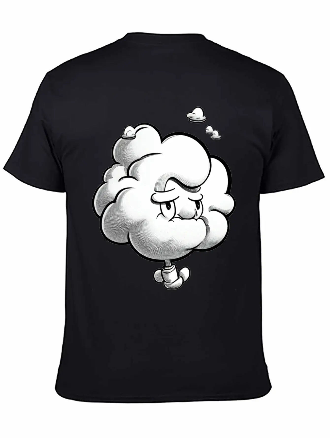 Propeller Fluffy Cloud Classic Fit Graphic Tee For Daily Comfort – Unisex Cotton Shirt