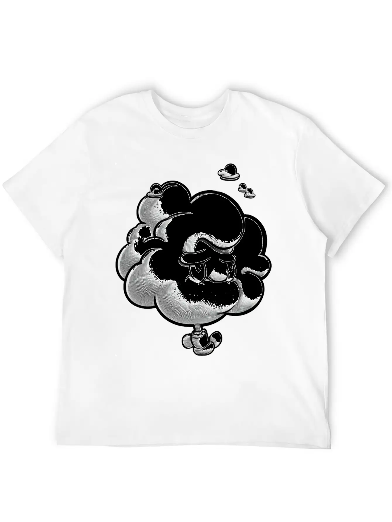 Propeller Fluffy Cloud Classic Fit Graphic Tee For Daily Comfort – Unisex Cotton Shirt