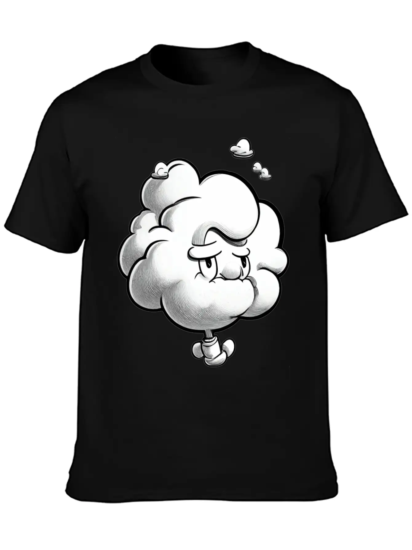 Propeller Fluffy Cloud Classic Fit Graphic Tee For Daily Comfort – Unisex Cotton Shirt