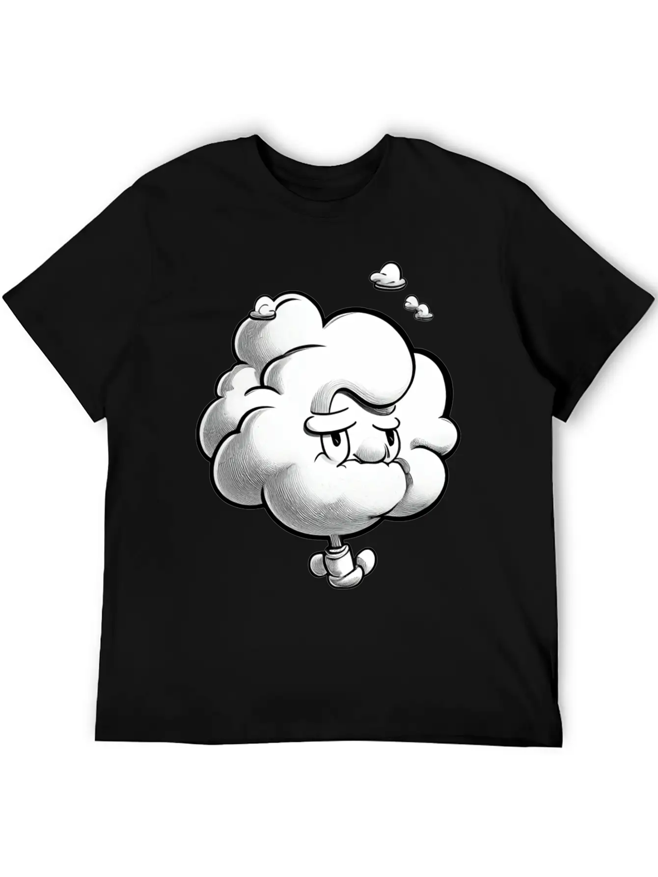 Propeller Fluffy Cloud Classic Fit Graphic Tee For Daily Comfort – Unisex Cotton Shirt