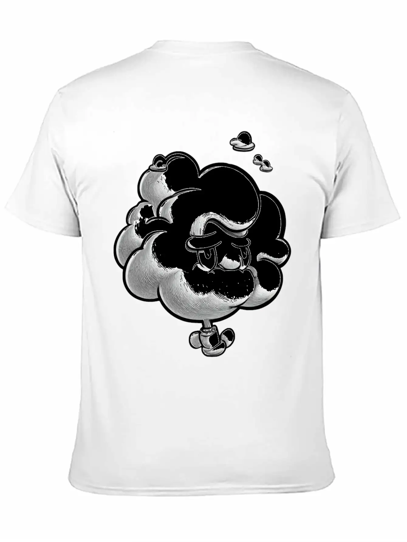 Propeller Fluffy Cloud Classic Fit Graphic Tee For Daily Comfort – Unisex Cotton Shirt