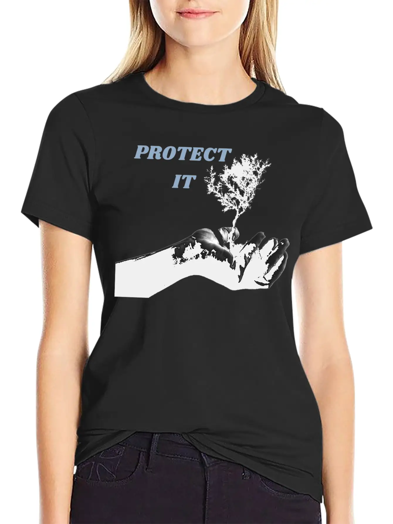 PROTECT IT Basic Graphic T-Shirt – Daily Comfort In Soft Cotton