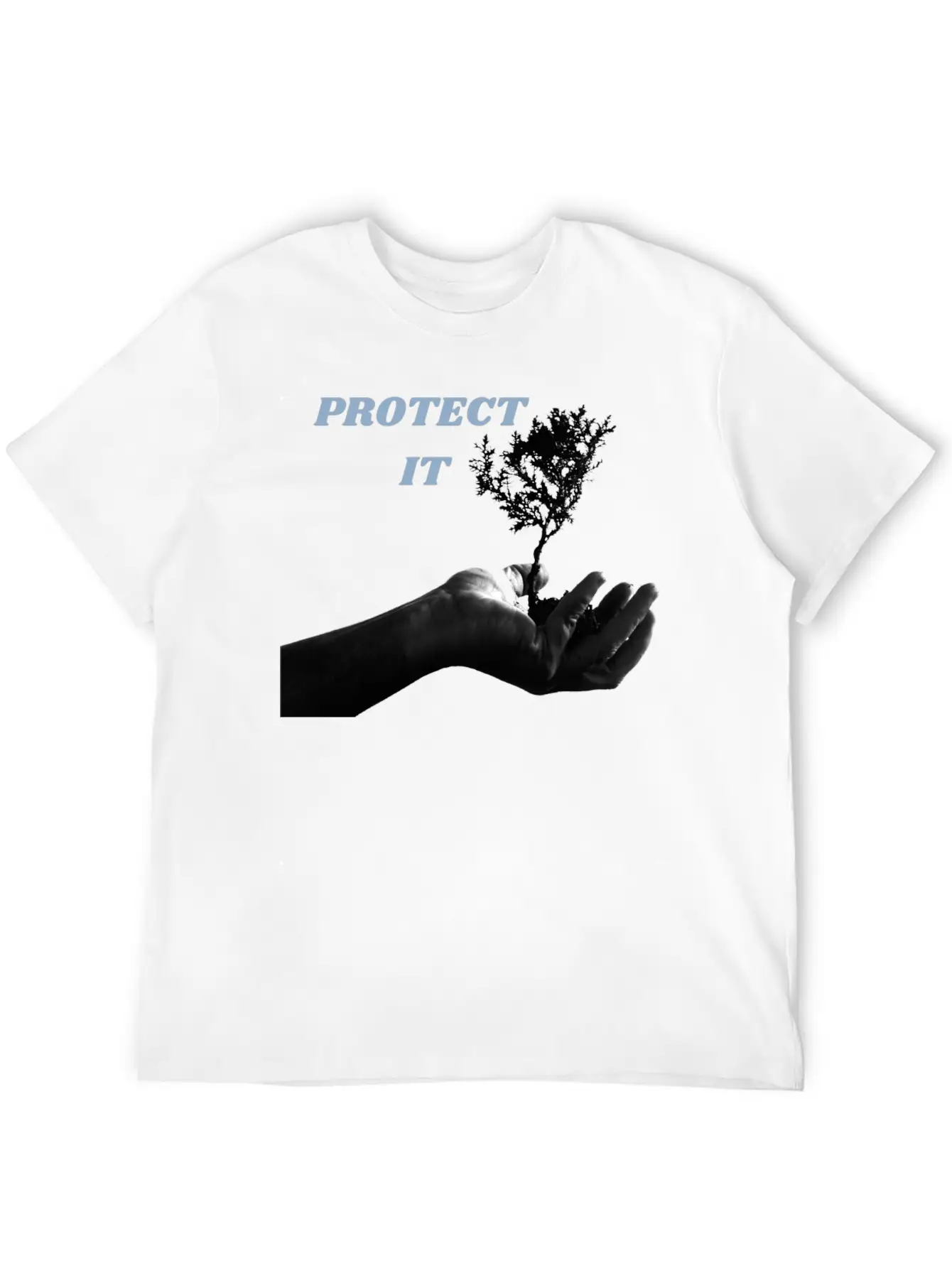PROTECT IT Basic Graphic T-Shirt – Daily Comfort In Soft Cotton