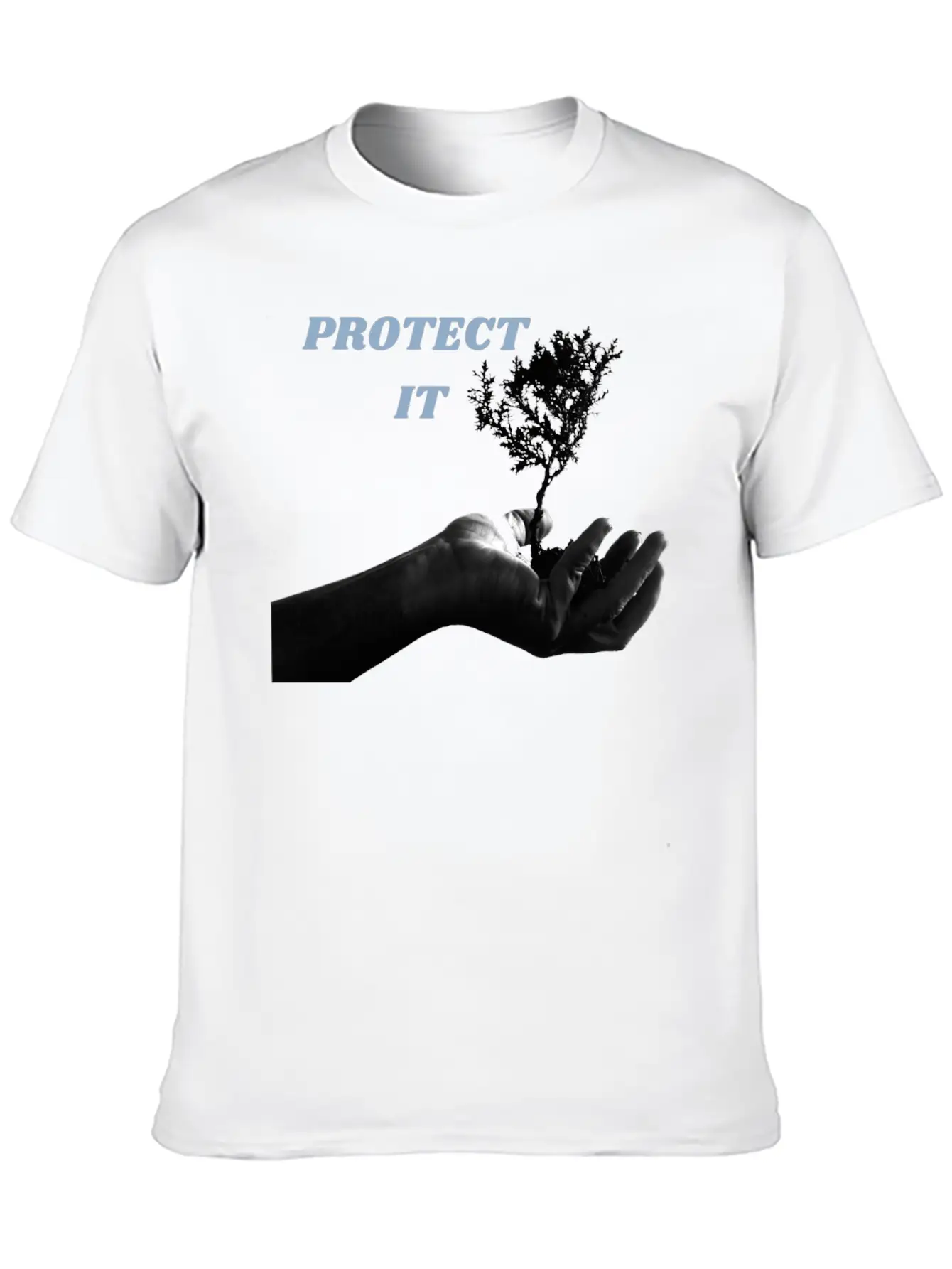 PROTECT IT Basic Graphic T-Shirt – Daily Comfort In Soft Cotton