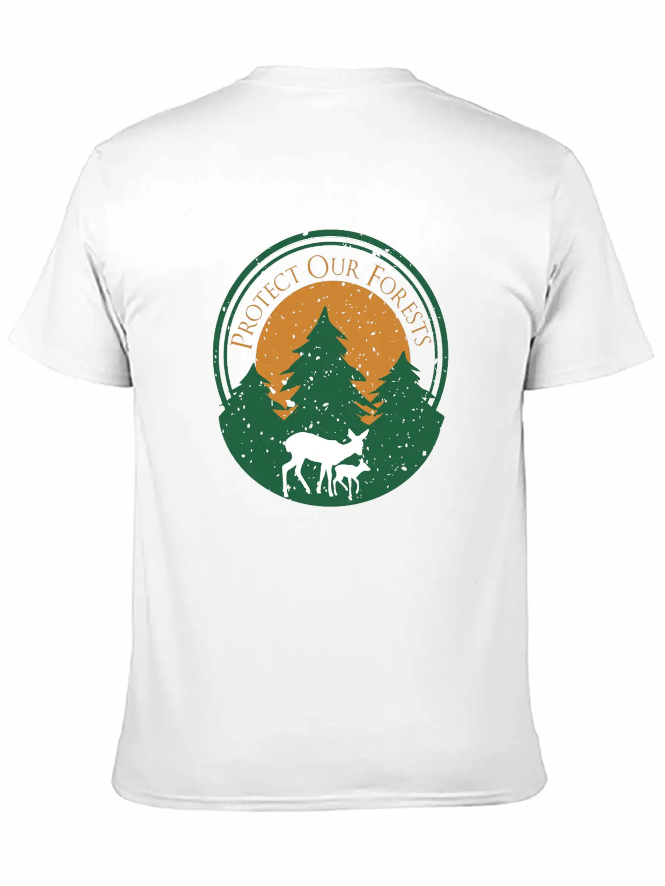 Protect Our Forests | Forest And Environment Lover Comfortable Minimalist Graphic Tee – Summer Style Essential