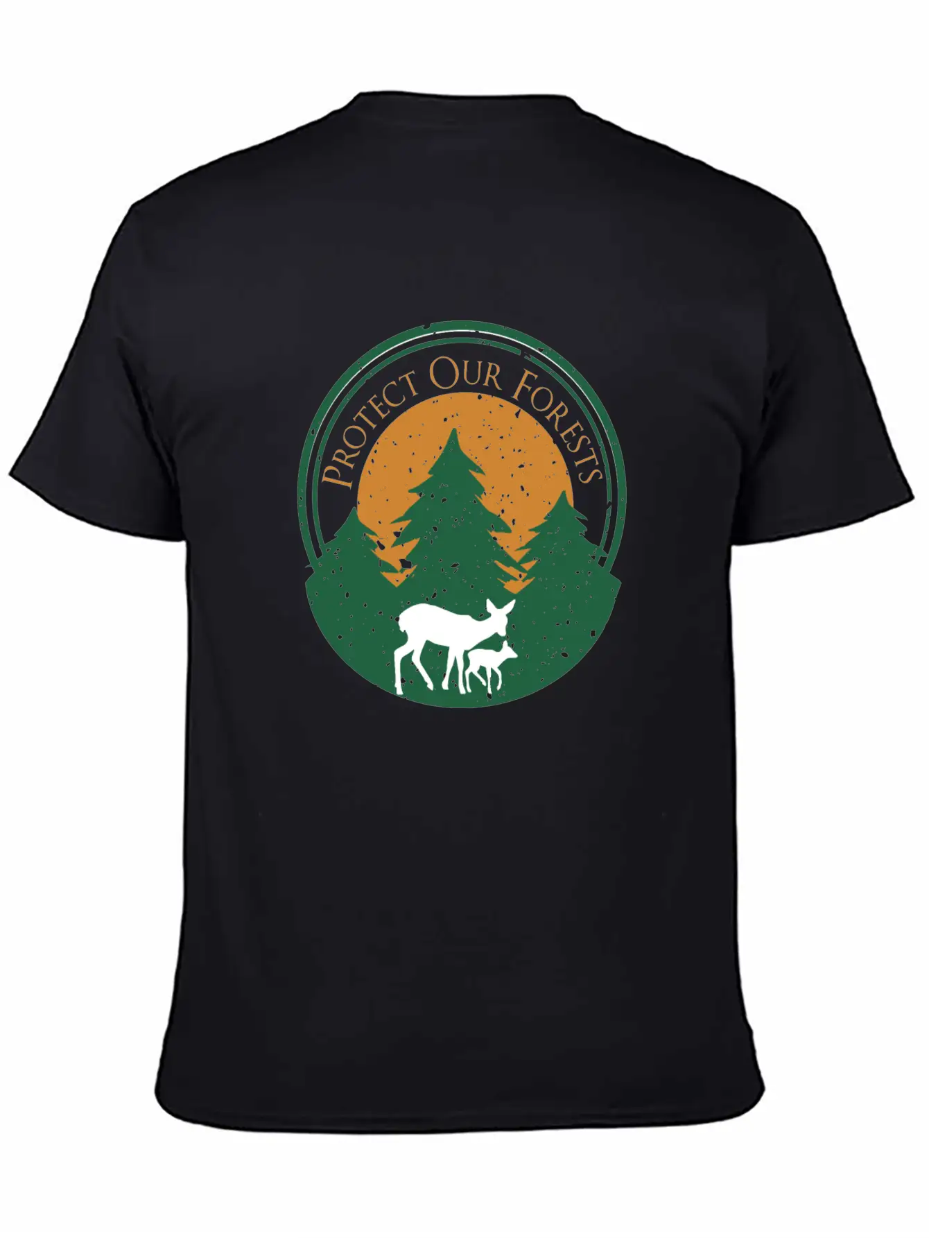 Protect Our Forests | Forest And Environment Lover Comfortable Minimalist Graphic Tee – Summer Style Essential