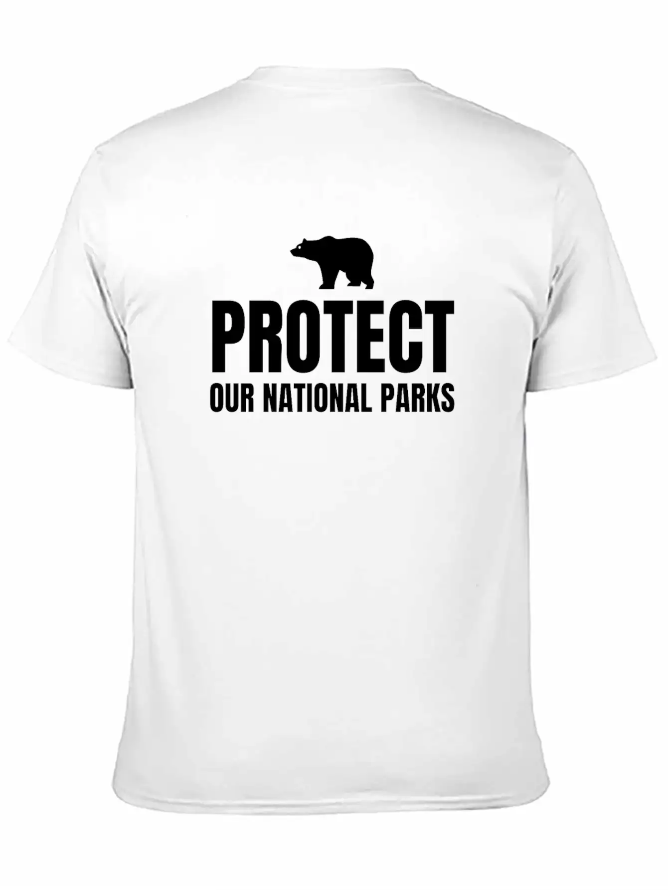 PROTECT OUR NATIONAL PARKS Modern Fit Casual T-Shirt ��� Clean And Versatile Design