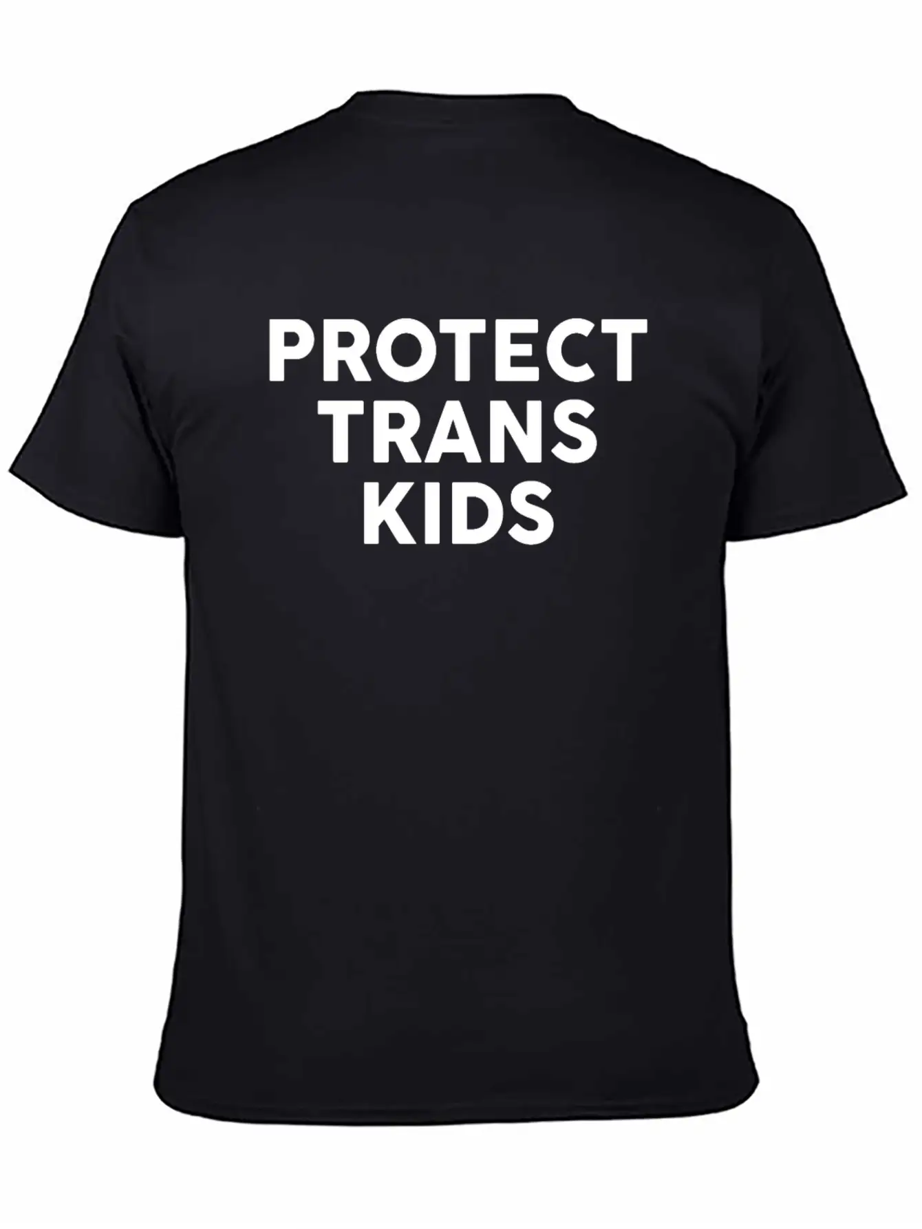 Protect Trans Kids Essential Cotton Tee For Daily Outfits – Unisex Style