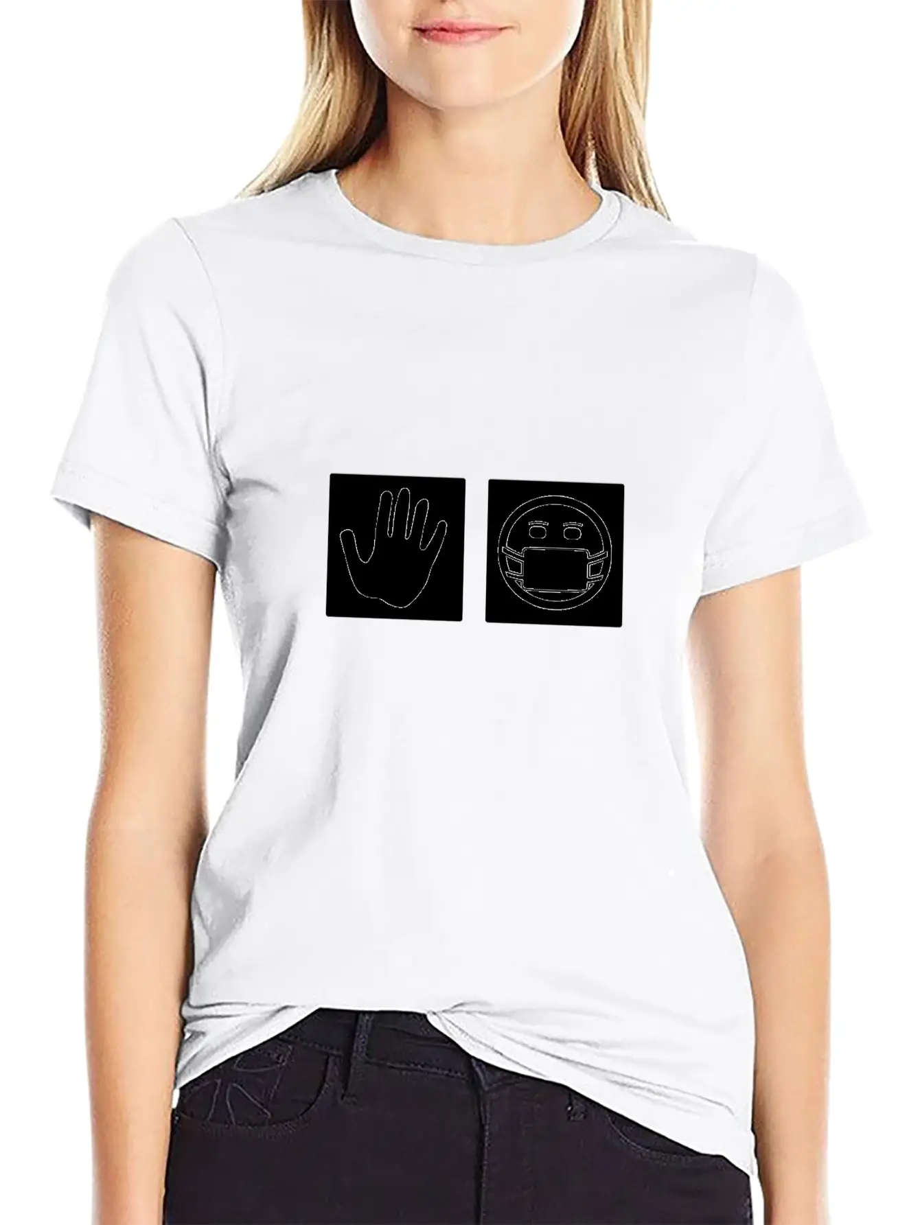 Protection And Distance Stylish Everyday T-Shirt ��� Unisex Basic Cotton Tee