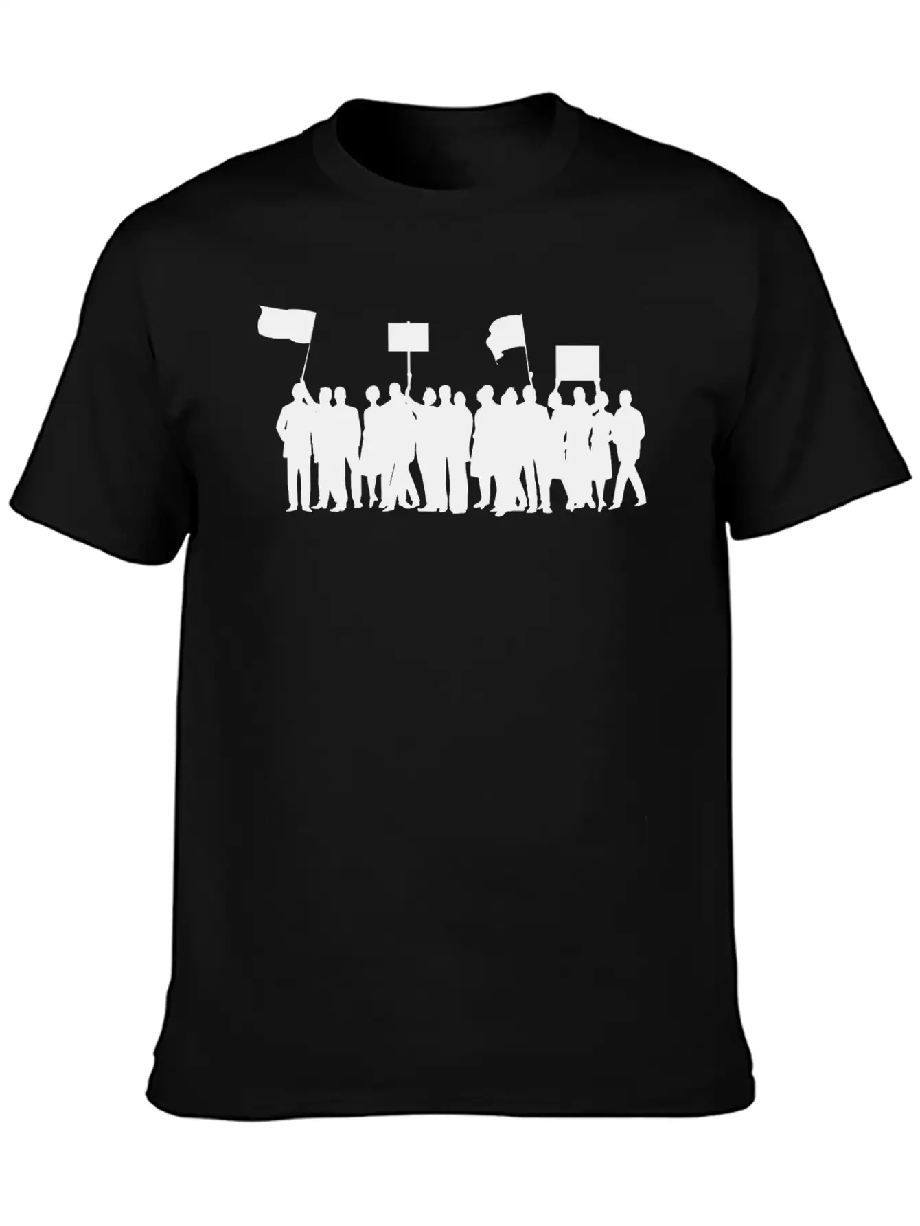 Protest March Classic Fit Graphic Tee For Daily Comfort – Unisex Cotton Shirt
