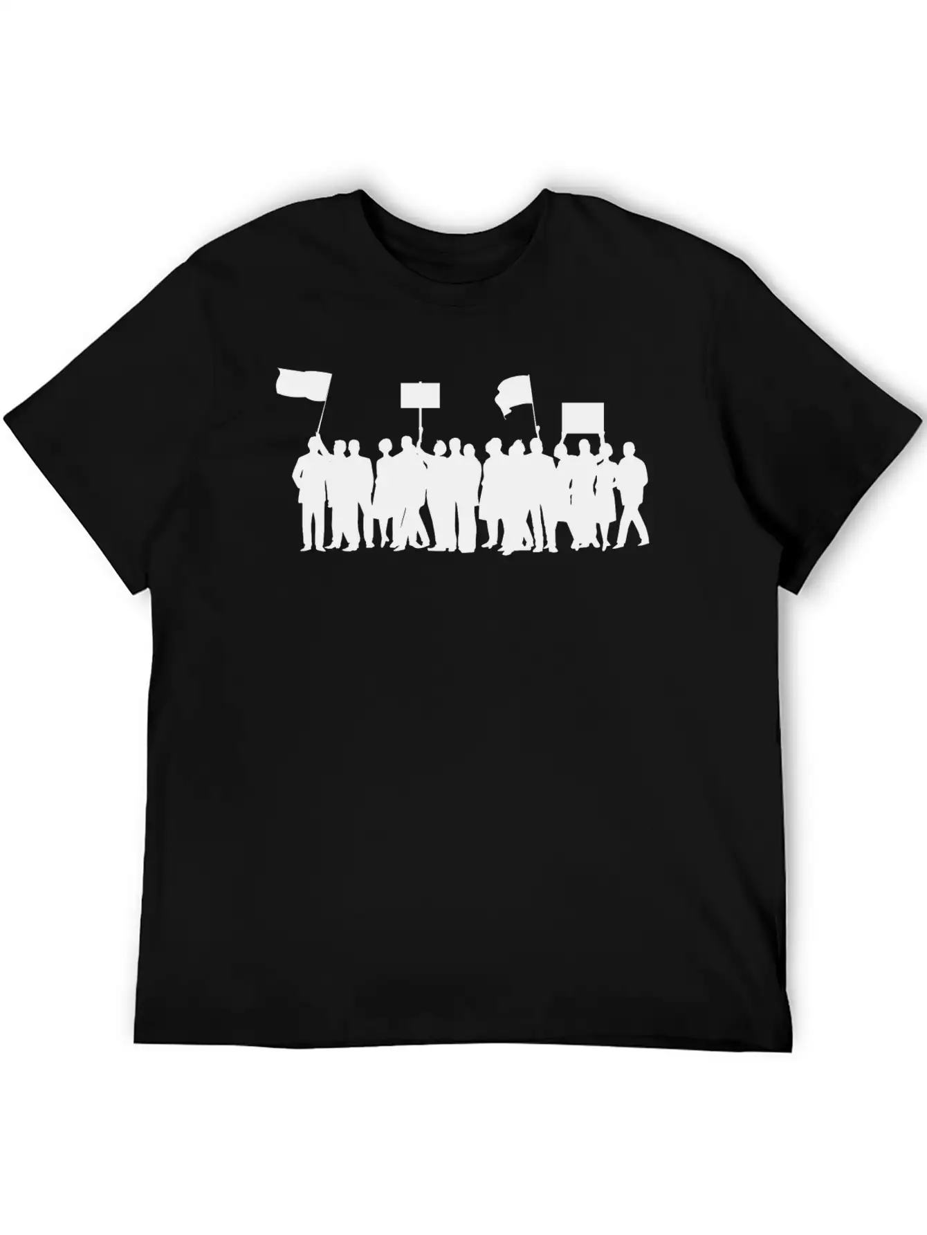 Protest March Classic Fit Graphic Tee For Daily Comfort – Unisex Cotton Shirt