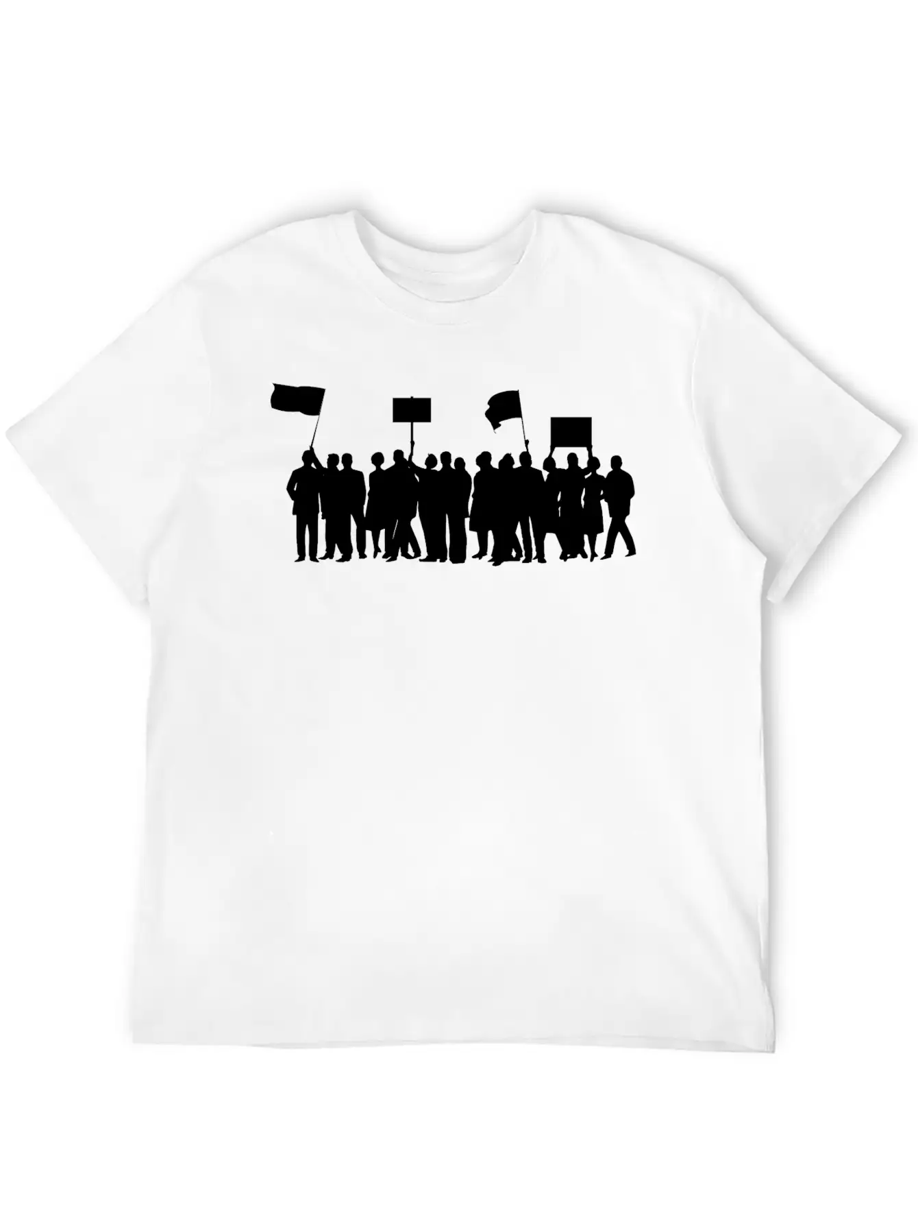 Protest March Classic Fit Graphic Tee For Daily Comfort – Unisex Cotton Shirt