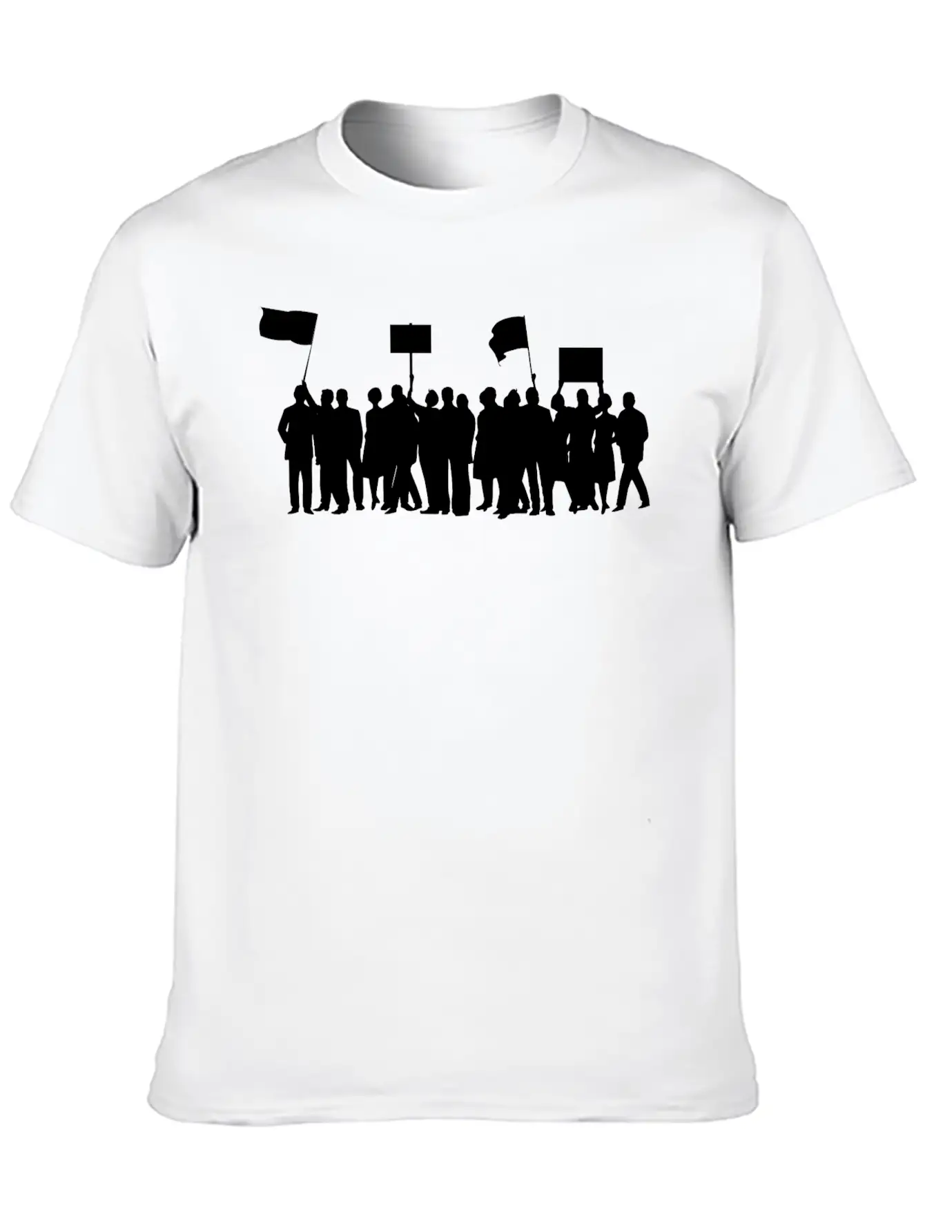 Protest March Classic Fit Graphic Tee For Daily Comfort – Unisex Cotton Shirt