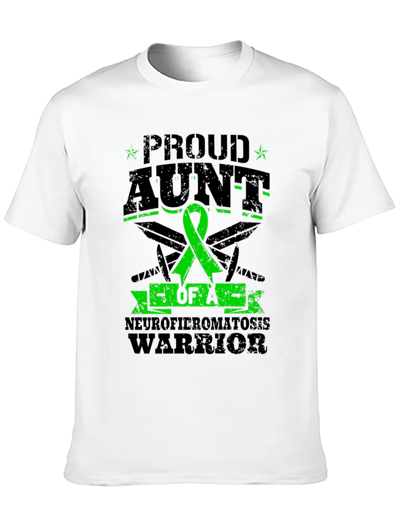 Proud A Of A Neurofibromatosis Warrior Lightweight Cotton T-Shirt – Daily Comfort Graphic Shirt