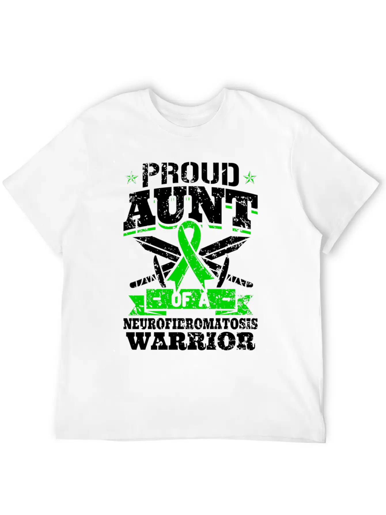 Proud A Of A Neurofibromatosis Warrior Lightweight Cotton T-Shirt – Daily Comfort Graphic Shirt