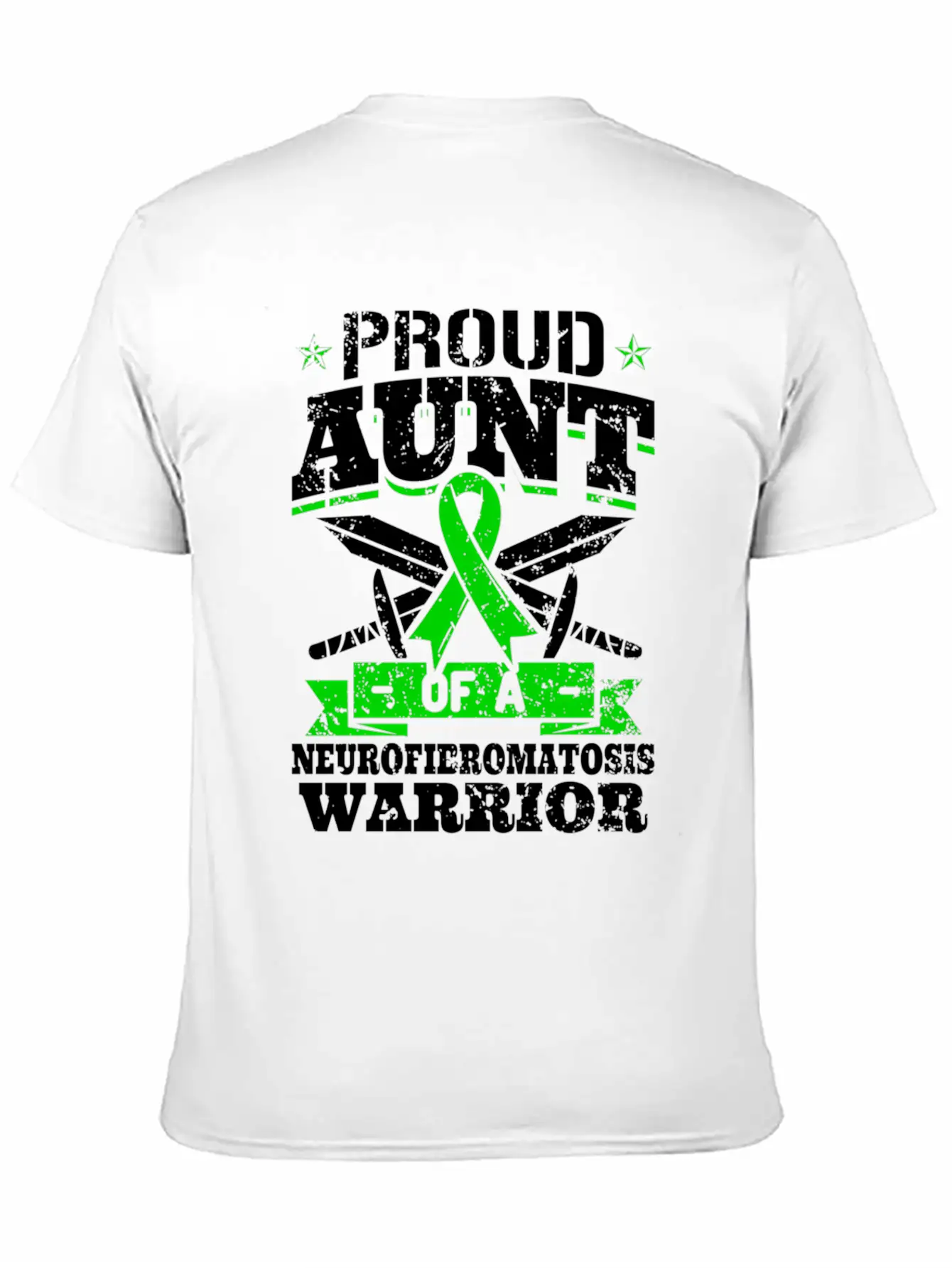 Proud A Of A Neurofibromatosis Warrior Lightweight Cotton T-Shirt – Daily Comfort Graphic Shirt