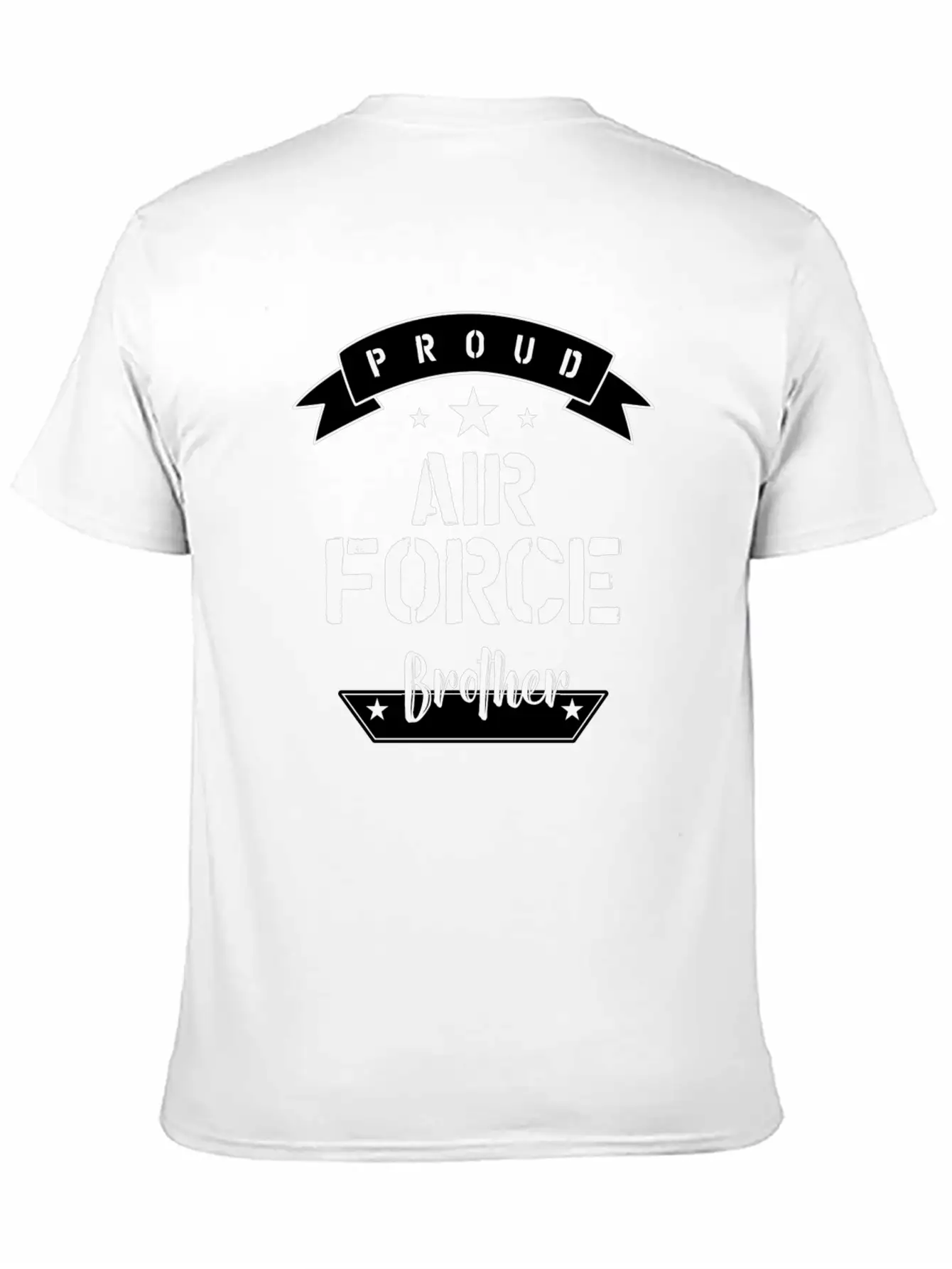 Proud Air Force Brother Relaxed Everyday Tee – Lightweight And Durable Cotton