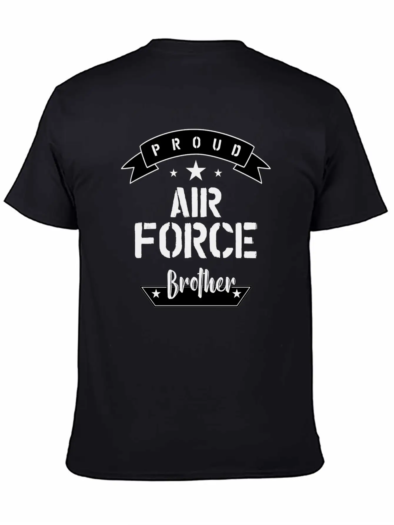 Proud Air Force Brother Relaxed Everyday Tee – Lightweight And Durable Cotton