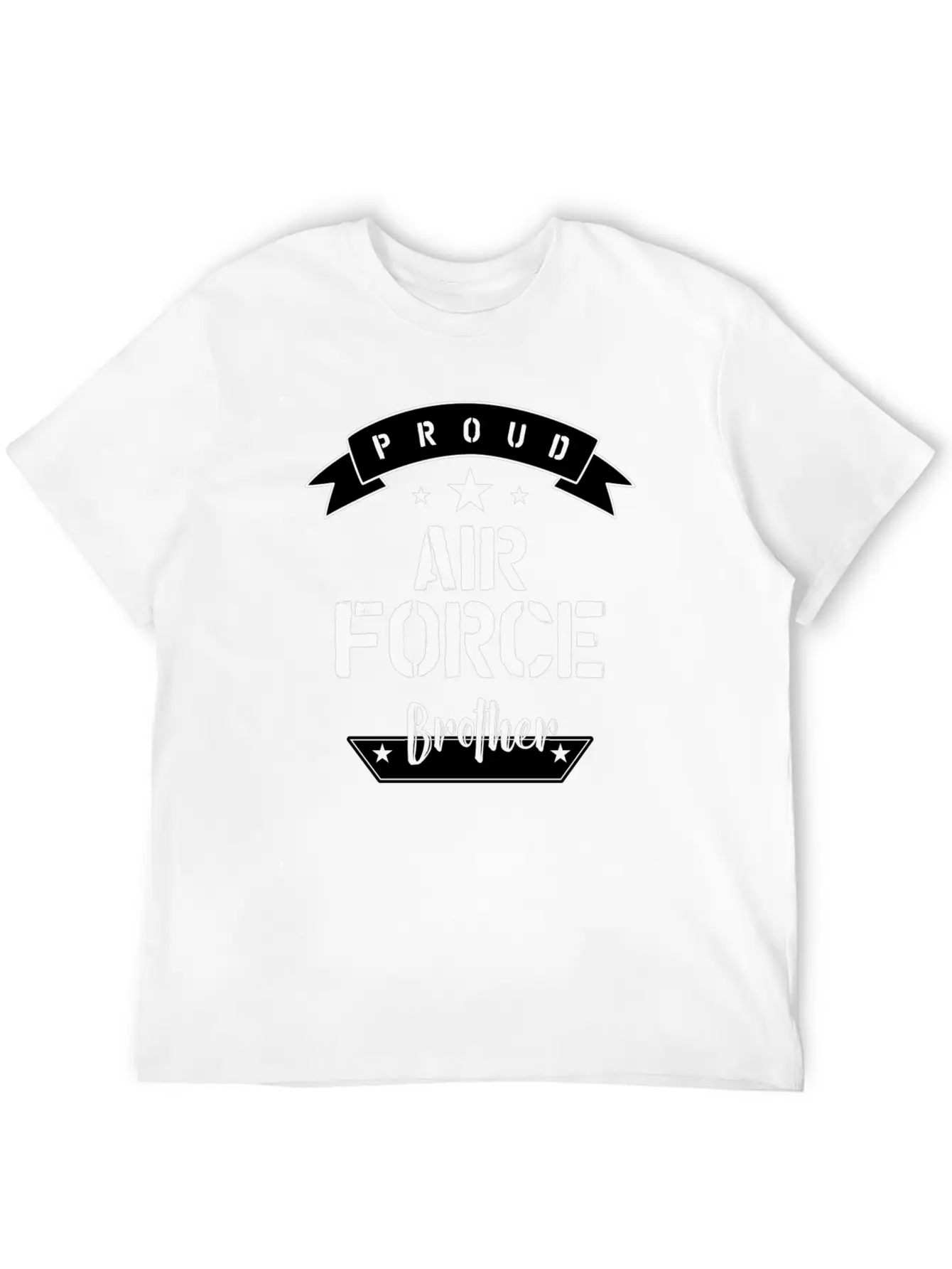 Proud Air Force Brother Relaxed Everyday Tee – Lightweight And Durable Cotton