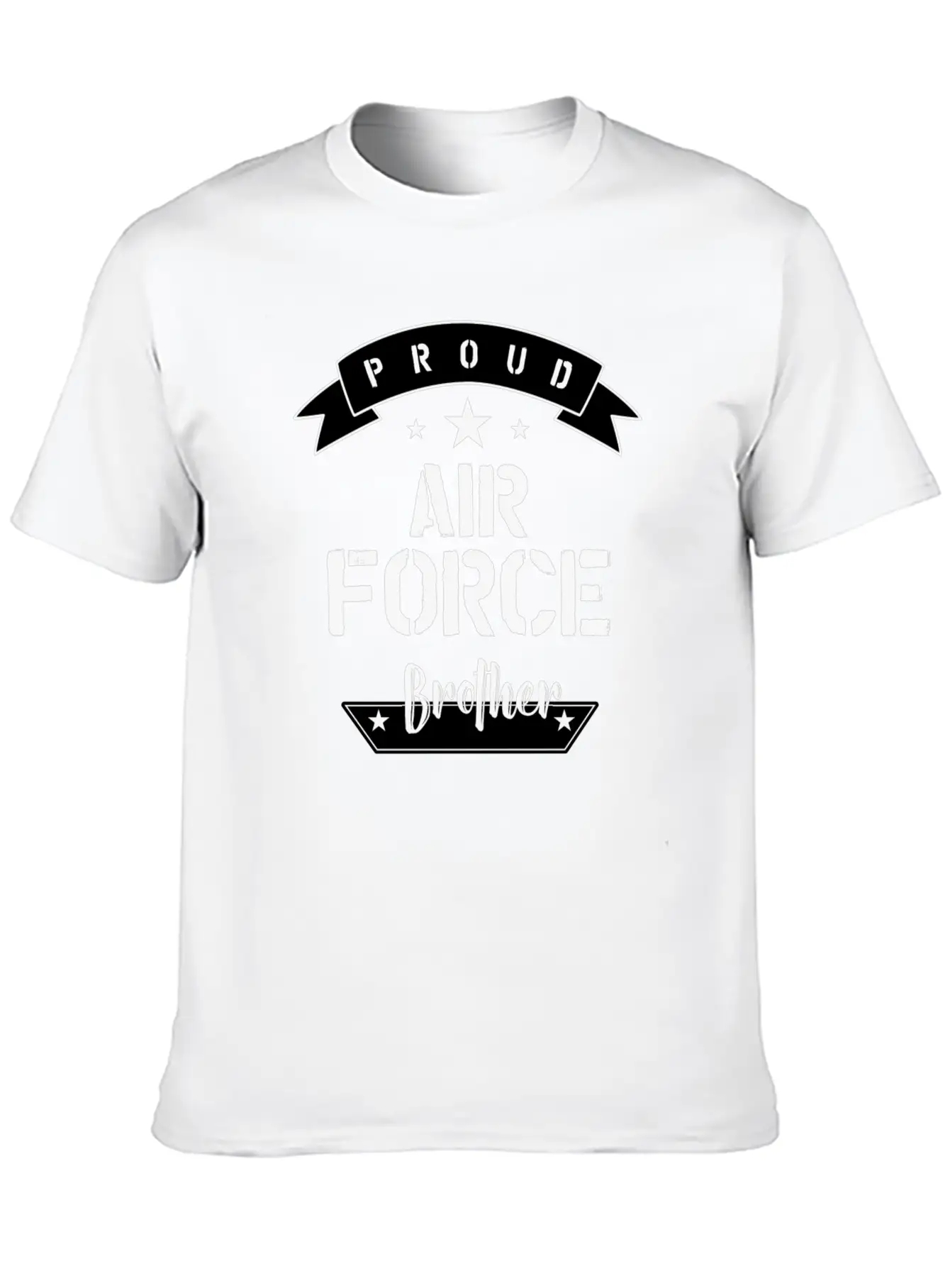 Proud Air Force Brother Relaxed Everyday Tee – Lightweight And Durable Cotton