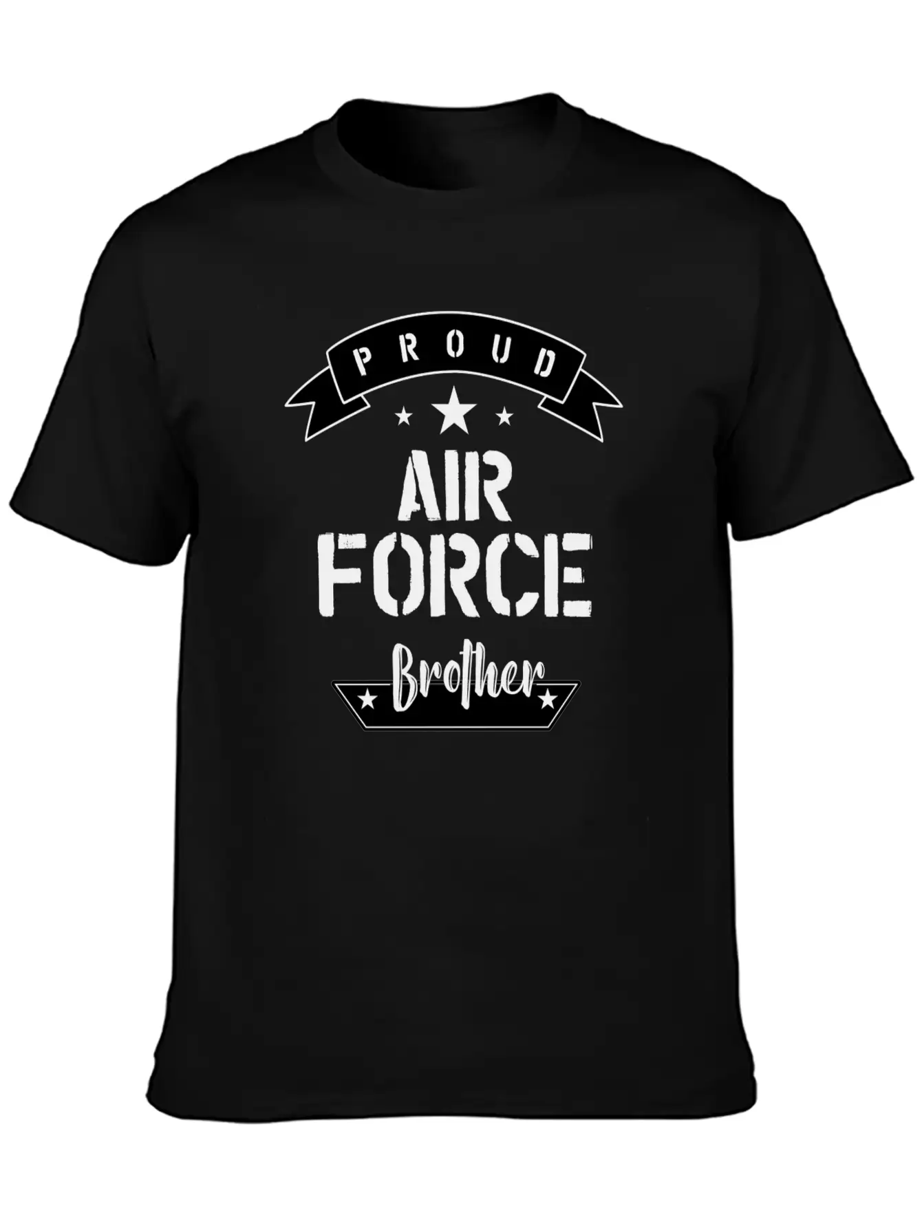 Proud Air Force Brother Relaxed Everyday Tee – Lightweight And Durable Cotton