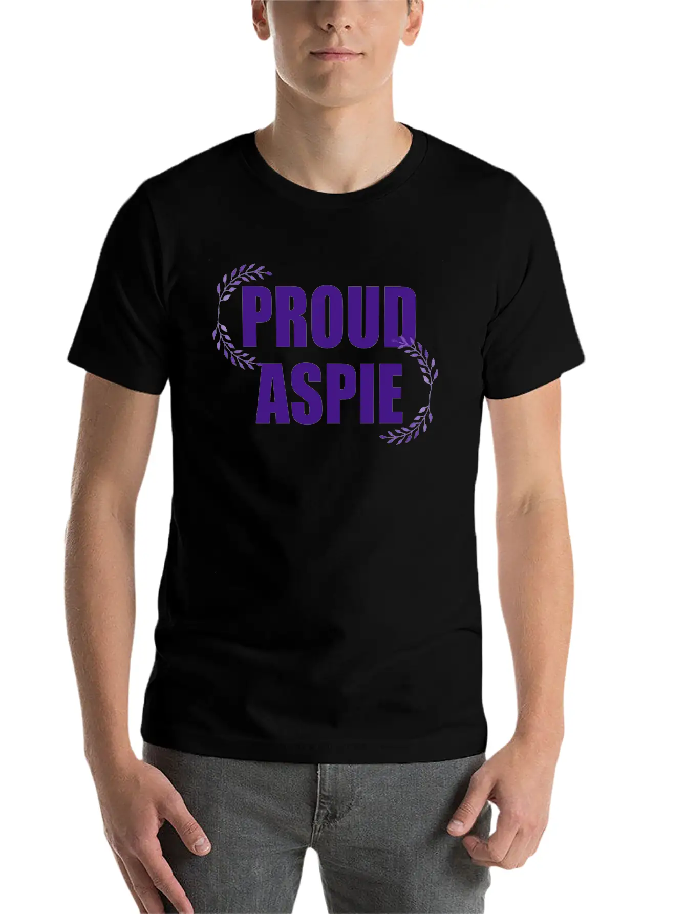 Proud Aspie Soft Cotton Short Sleeve Tee – Unisex Wardrobe Staple