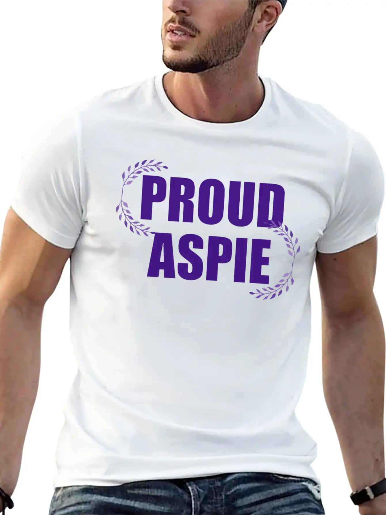 Proud Aspie Soft Cotton Short Sleeve Tee – Unisex Wardrobe Staple