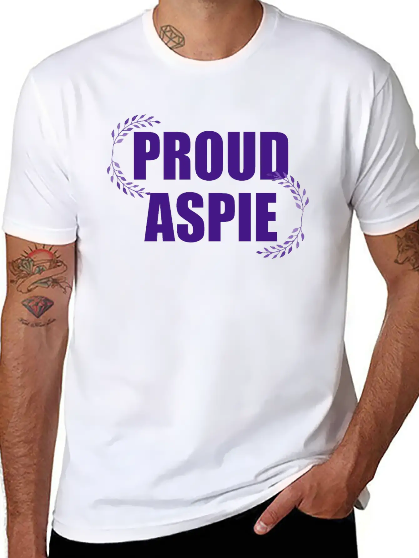 Proud Aspie Soft Cotton Short Sleeve Tee – Unisex Wardrobe Staple