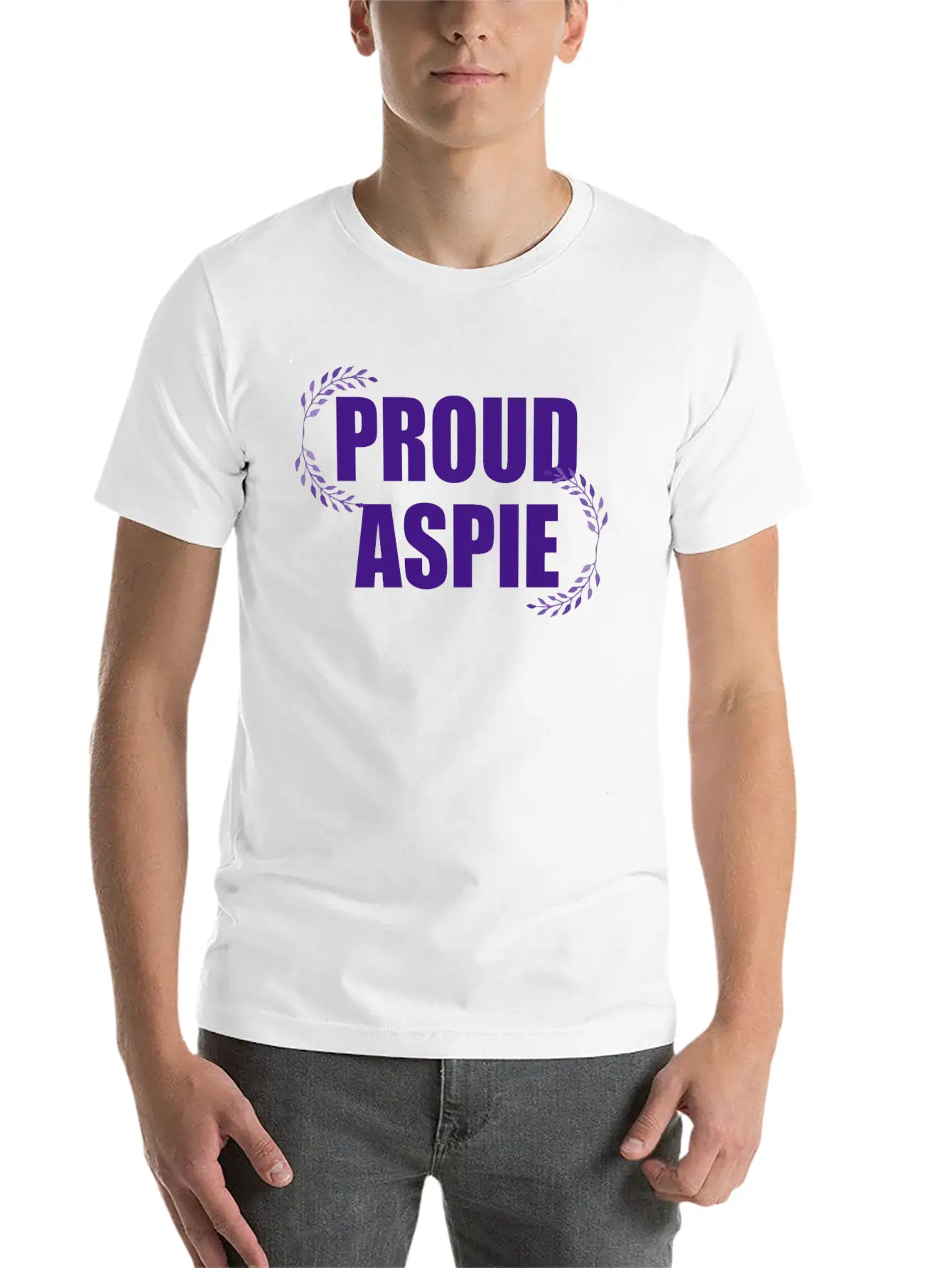 Proud Aspie Soft Cotton Short Sleeve Tee – Unisex Wardrobe Staple
