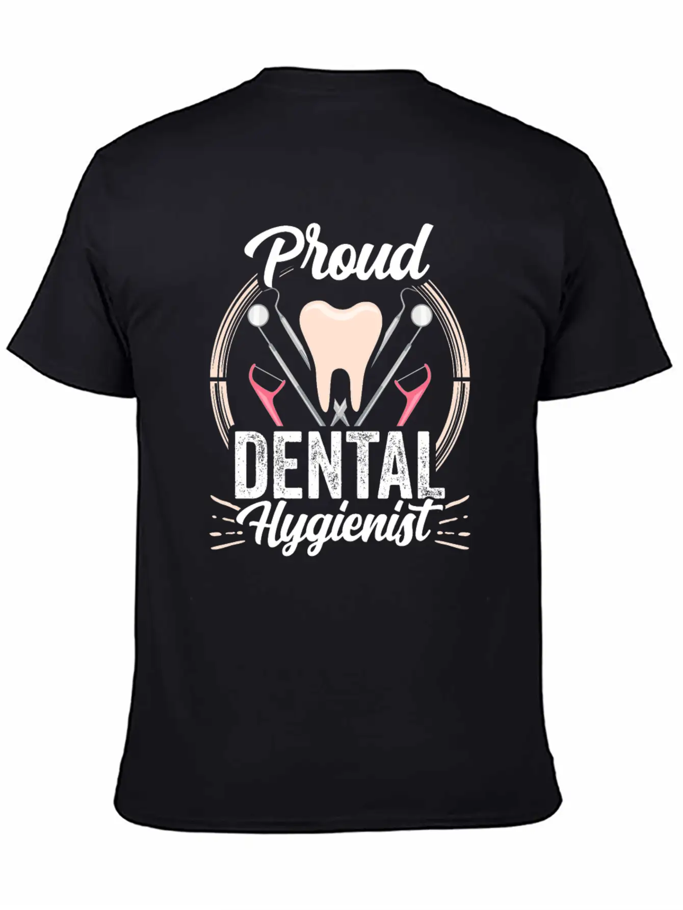 Proud Dental Hygienist Dentist Hygiene Clinic Classic Fit Graphic Tee For Daily Comfort – Unisex Cotton Shirt