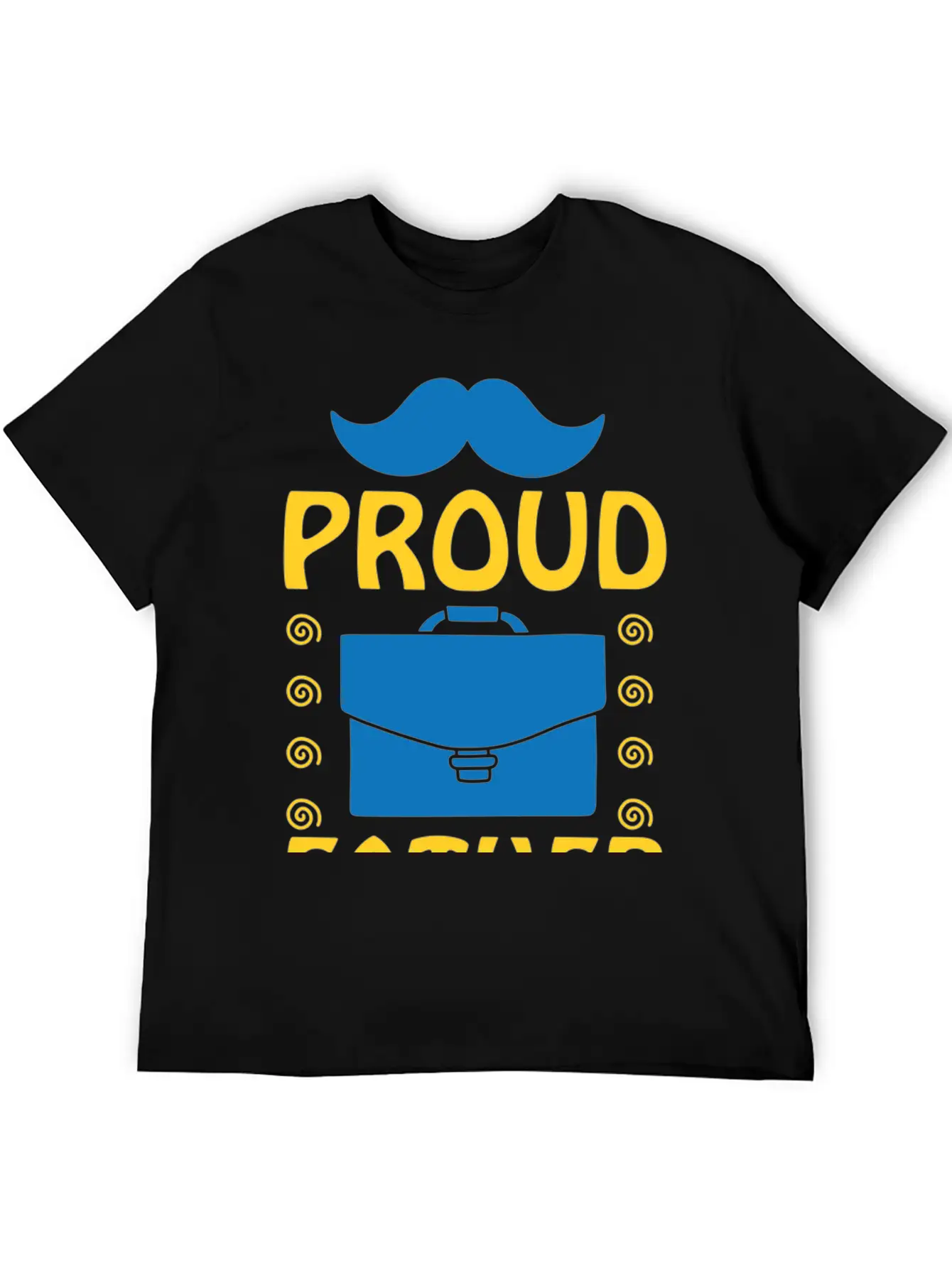 Proud Father 01 Lightweight Cotton T-Shirt – Daily Comfort Graphic Shirt