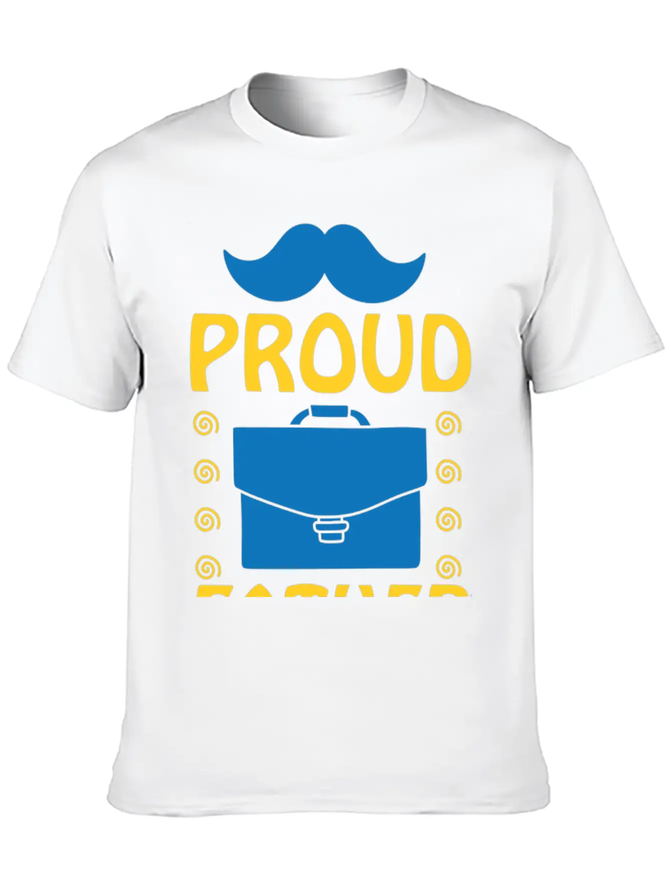 Proud Father 01 Lightweight Cotton T-Shirt – Daily Comfort Graphic Shirt