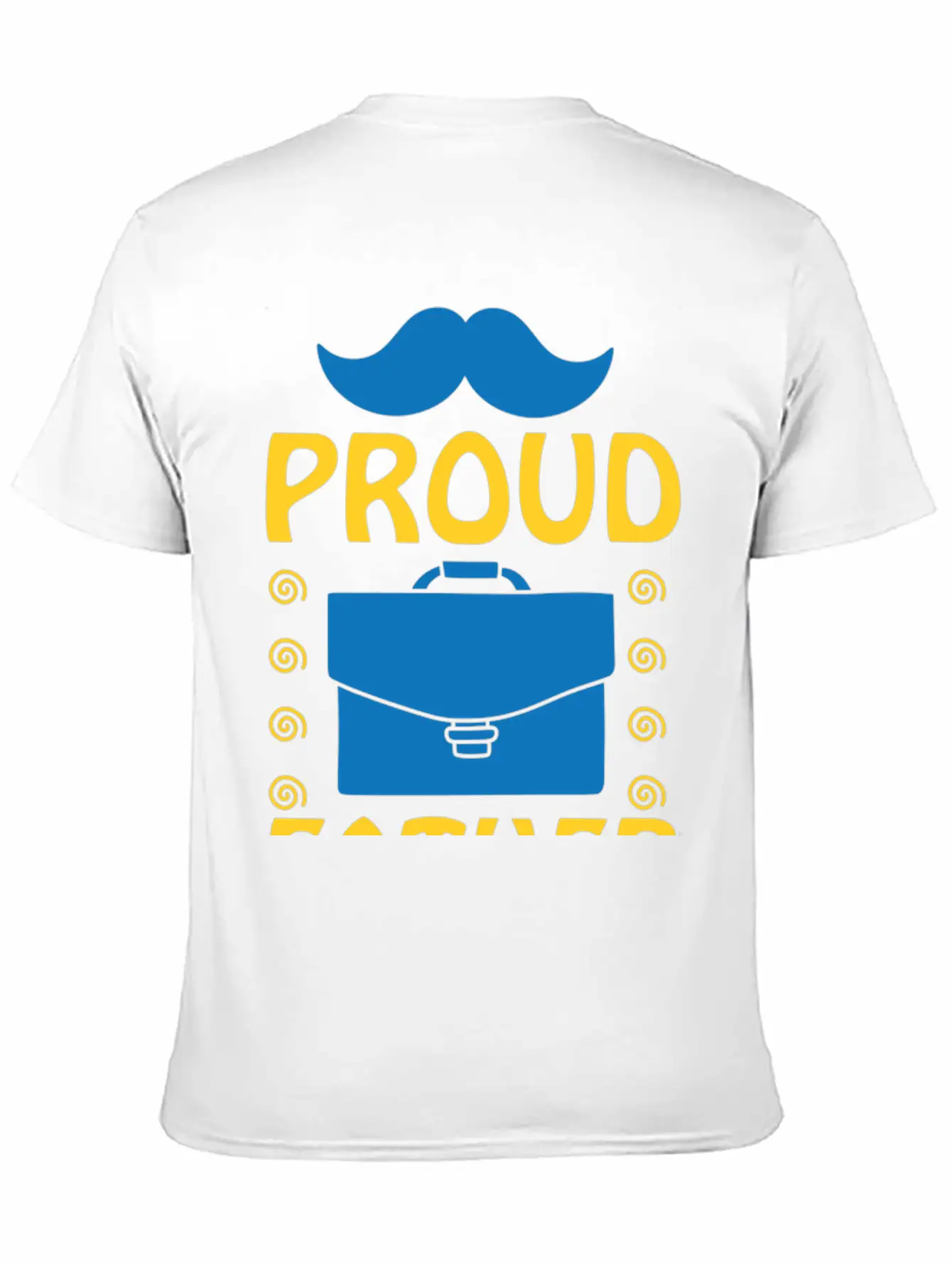 Proud Father 01 Lightweight Cotton T-Shirt – Daily Comfort Graphic Shirt