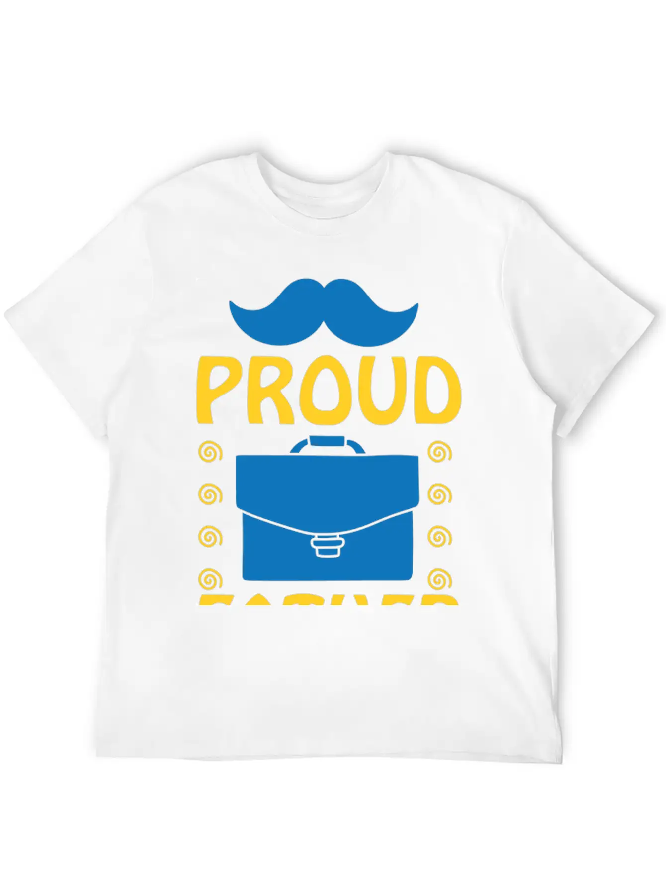 Proud Father 01 Lightweight Cotton T-Shirt – Daily Comfort Graphic Shirt