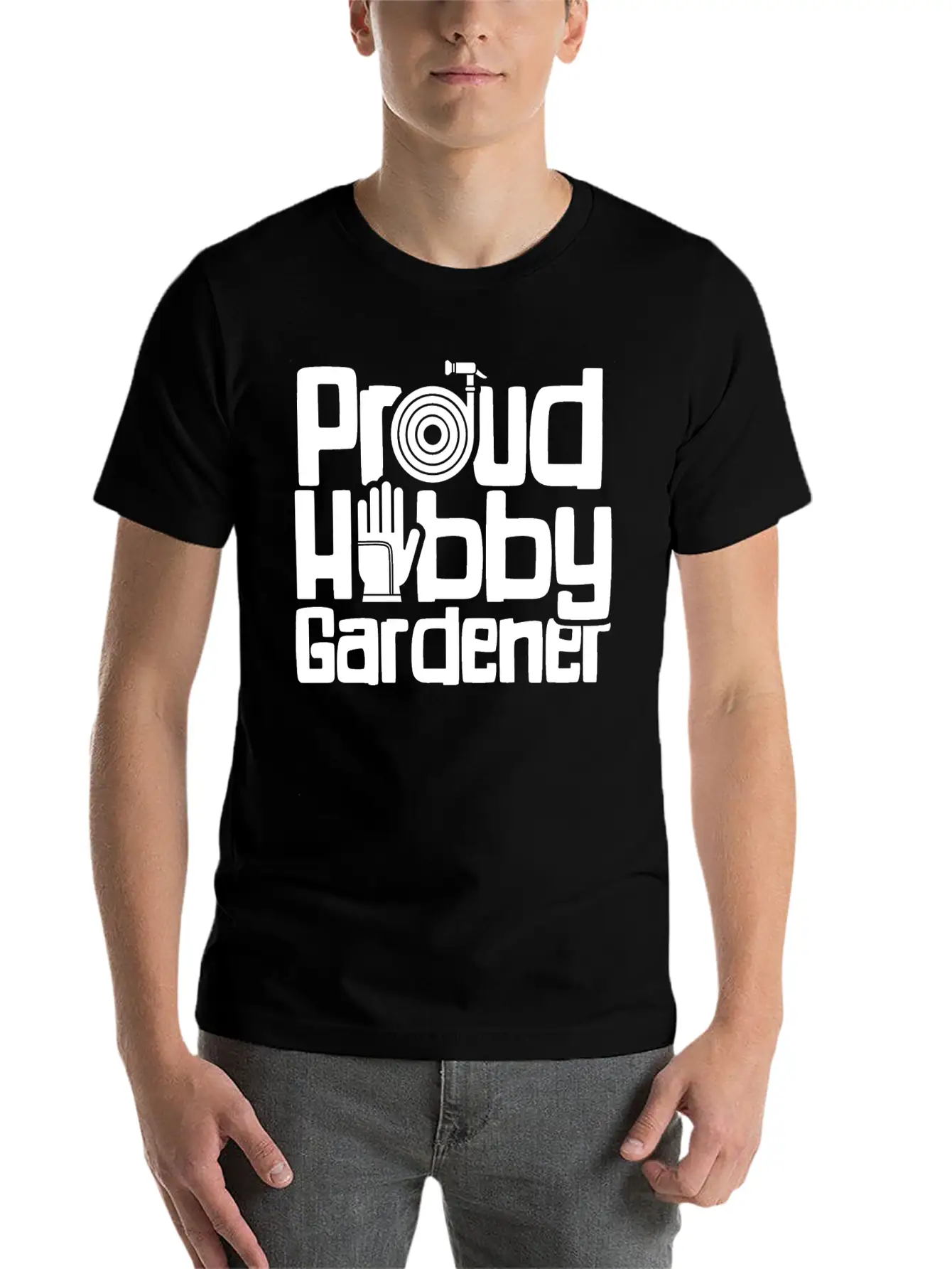 Proud Hobby Gardener Garden Gardening Gardens Lightweight Cotton T-Shirt – Daily Comfort Graphic Shirt