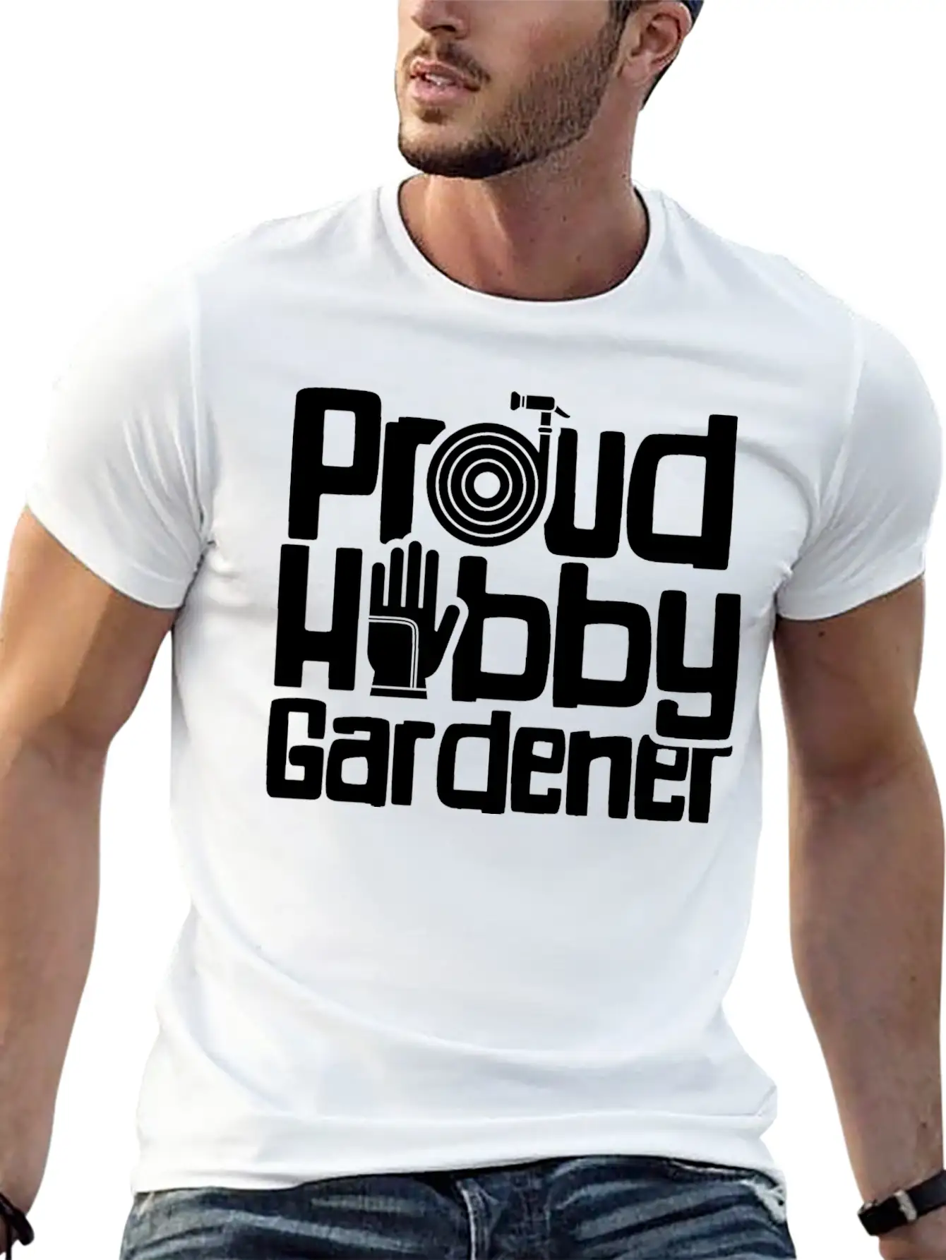 Proud Hobby Gardener Garden Gardening Gardens Lightweight Cotton T-Shirt – Daily Comfort Graphic Shirt