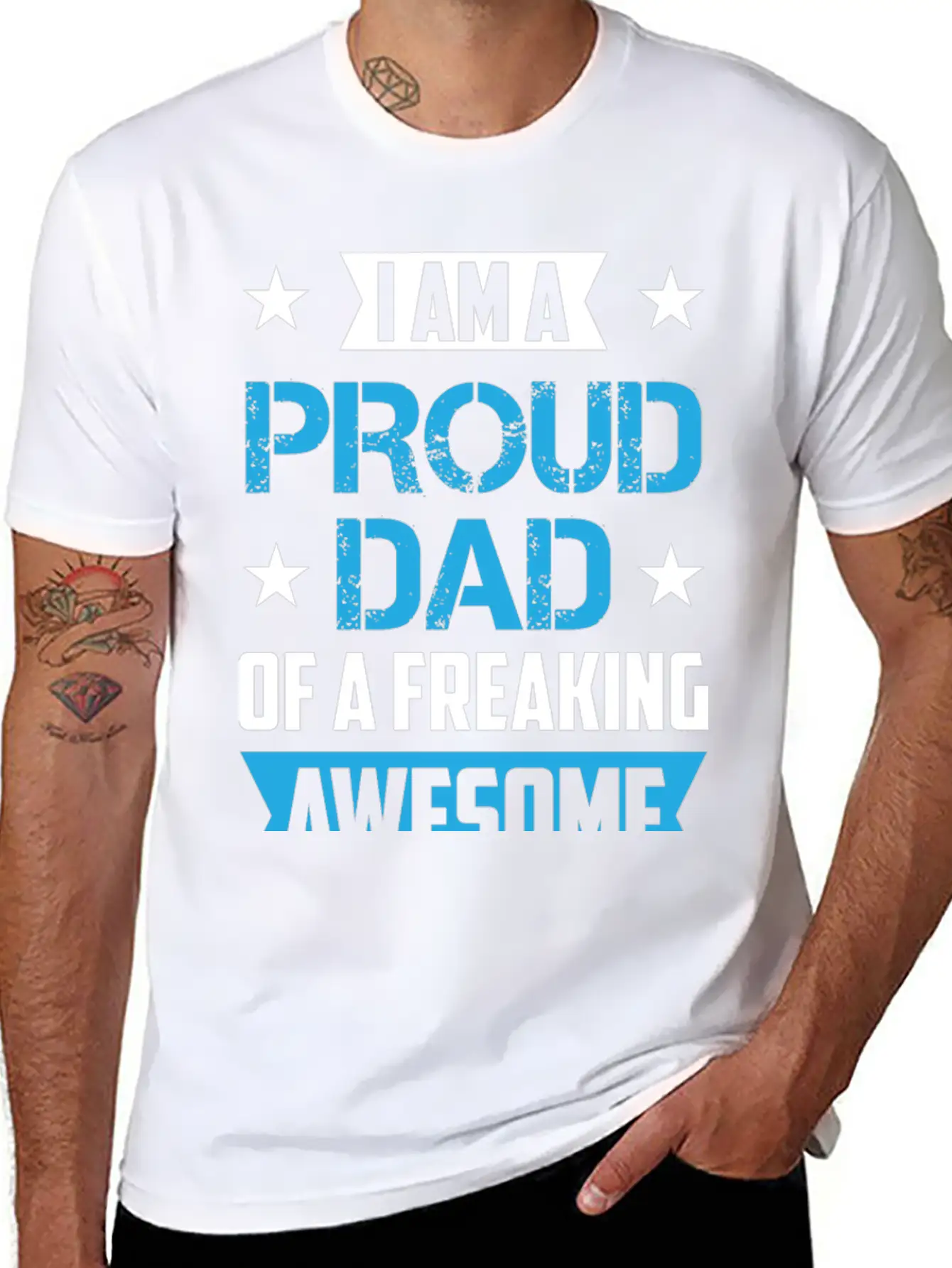 Proud Massage Therapist Dad Shirt Father's Day Unisex Casual T-Shirt – Clean Design For Daily Comfort