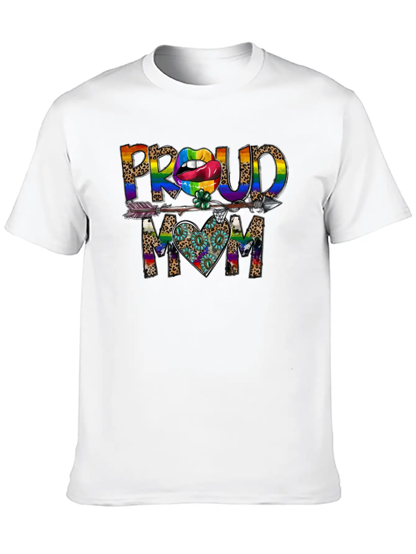 Proud Mom Modern Fit Casual T-Shirt – Clean And Versatile Design
