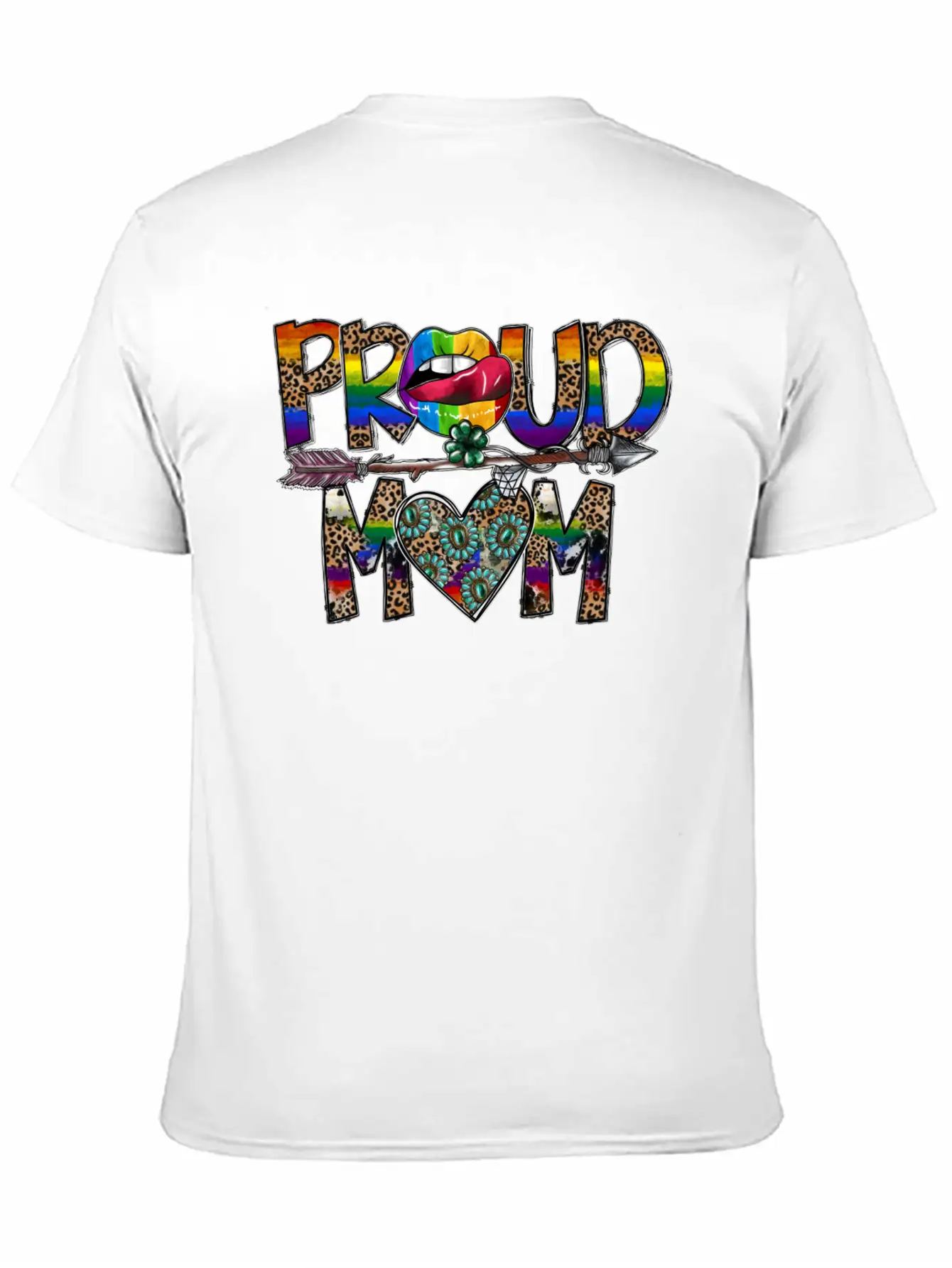 Proud Mom Modern Fit Casual T-Shirt – Clean And Versatile Design