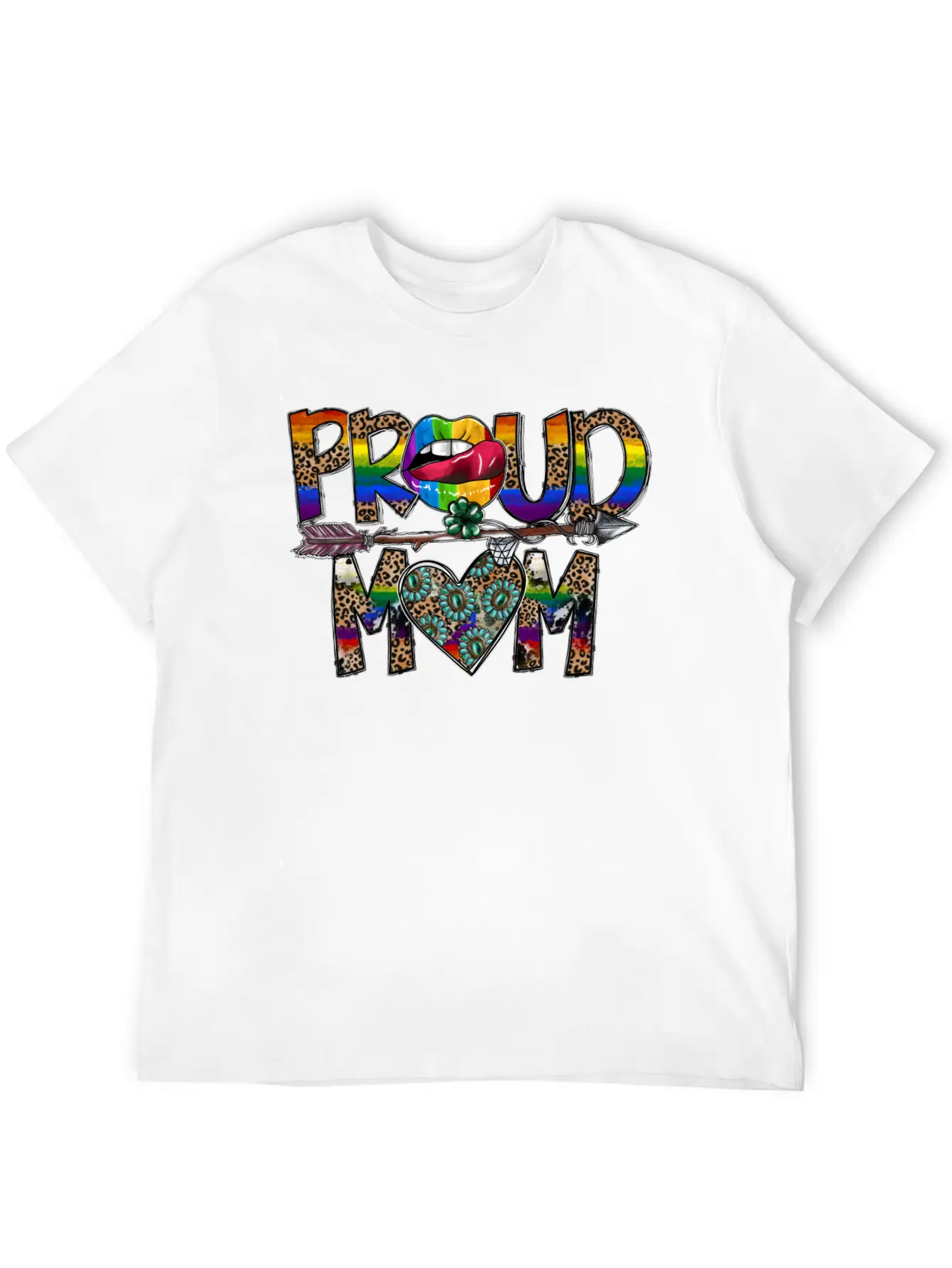 Proud Mom Modern Fit Casual T-Shirt – Clean And Versatile Design