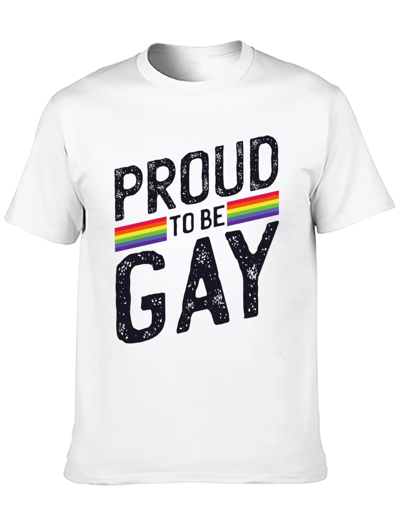 Proud To Be Gay Unisex Casual T-Shirt – Clean Design For Daily Comfort