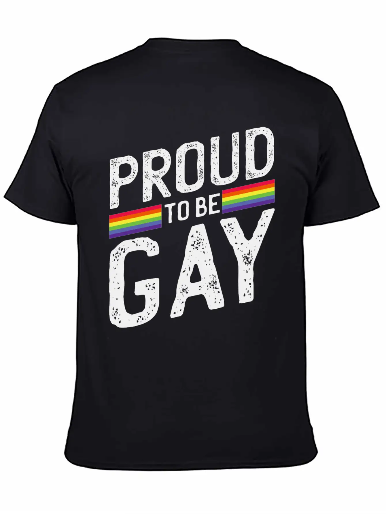 Proud To Be Gay Unisex Casual T-Shirt – Clean Design For Daily Comfort