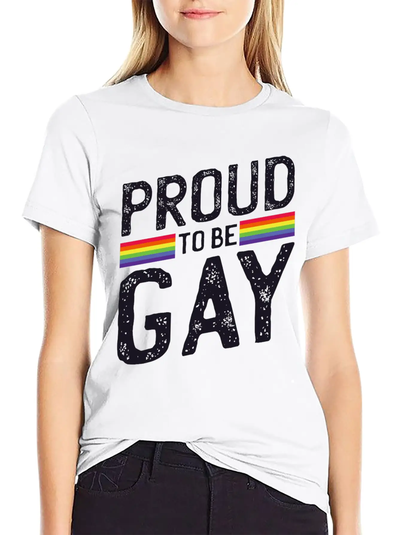 Proud To Be Gay Unisex Casual T-Shirt – Clean Design For Daily Comfort