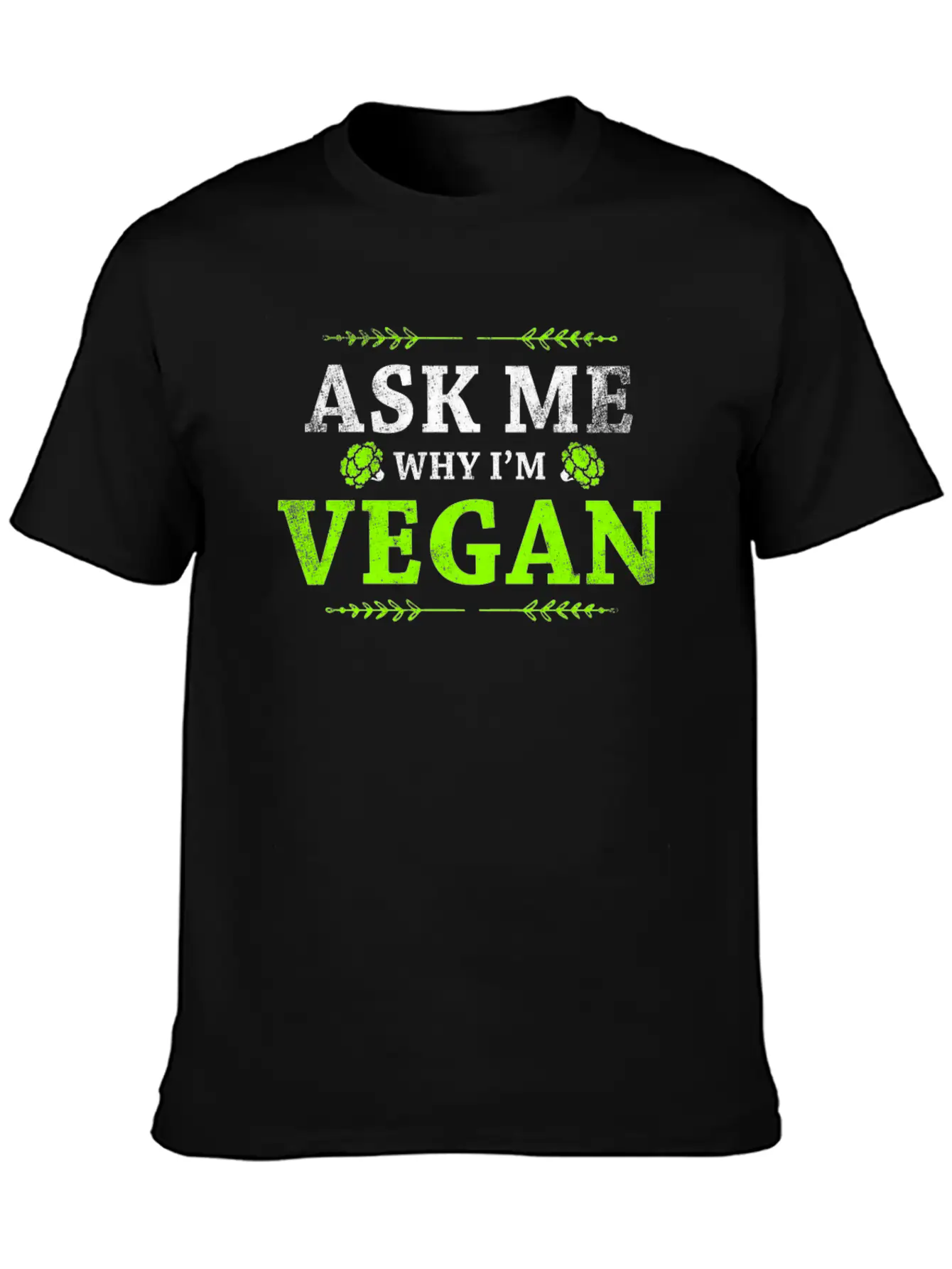 Proud Vegetarian Vegan Vegan Lightweight Cotton T-Shirt – Daily Comfort Graphic Shirt