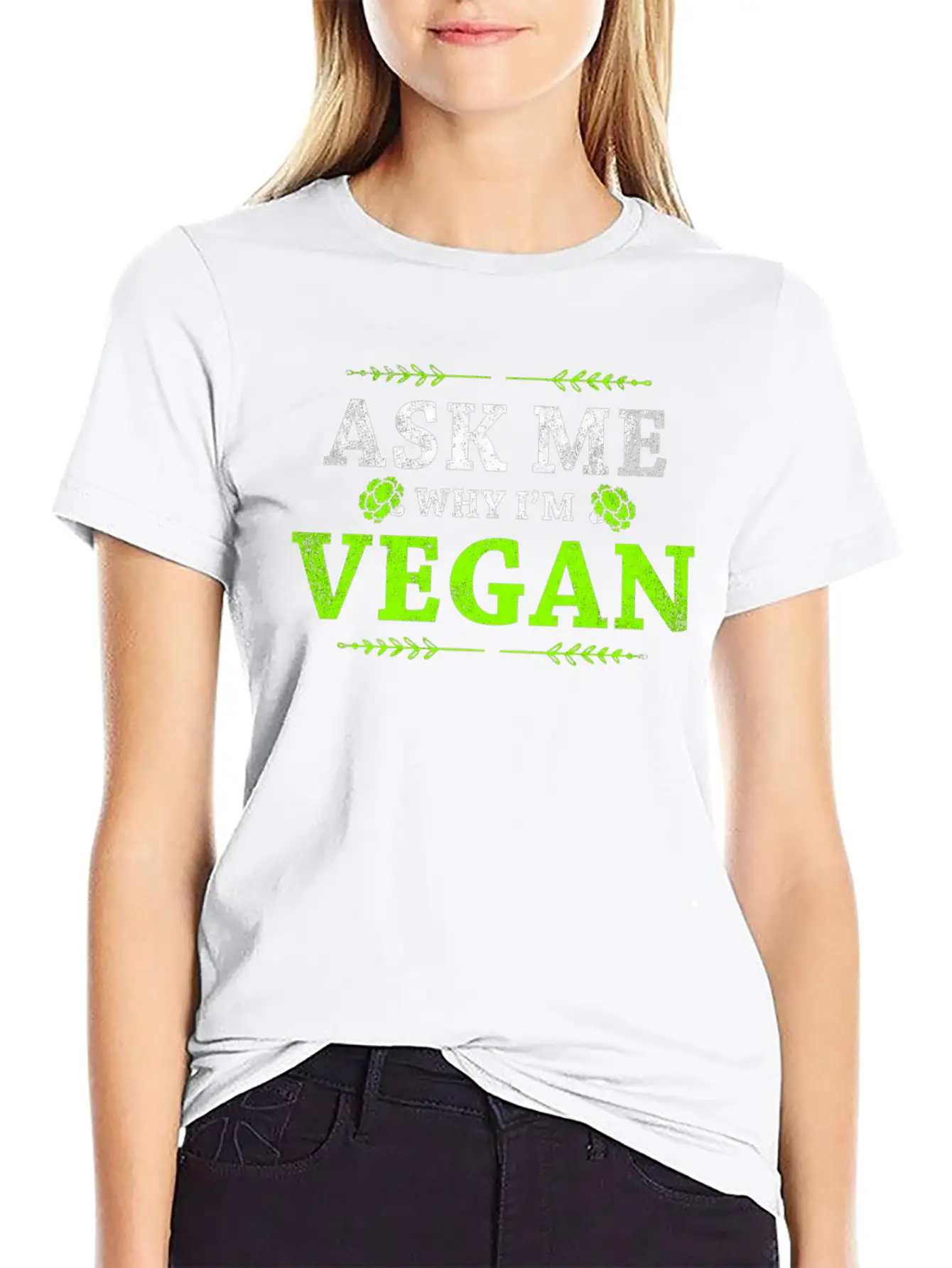 Proud Vegetarian Vegan Vegan Lightweight Cotton T-Shirt – Daily Comfort Graphic Shirt