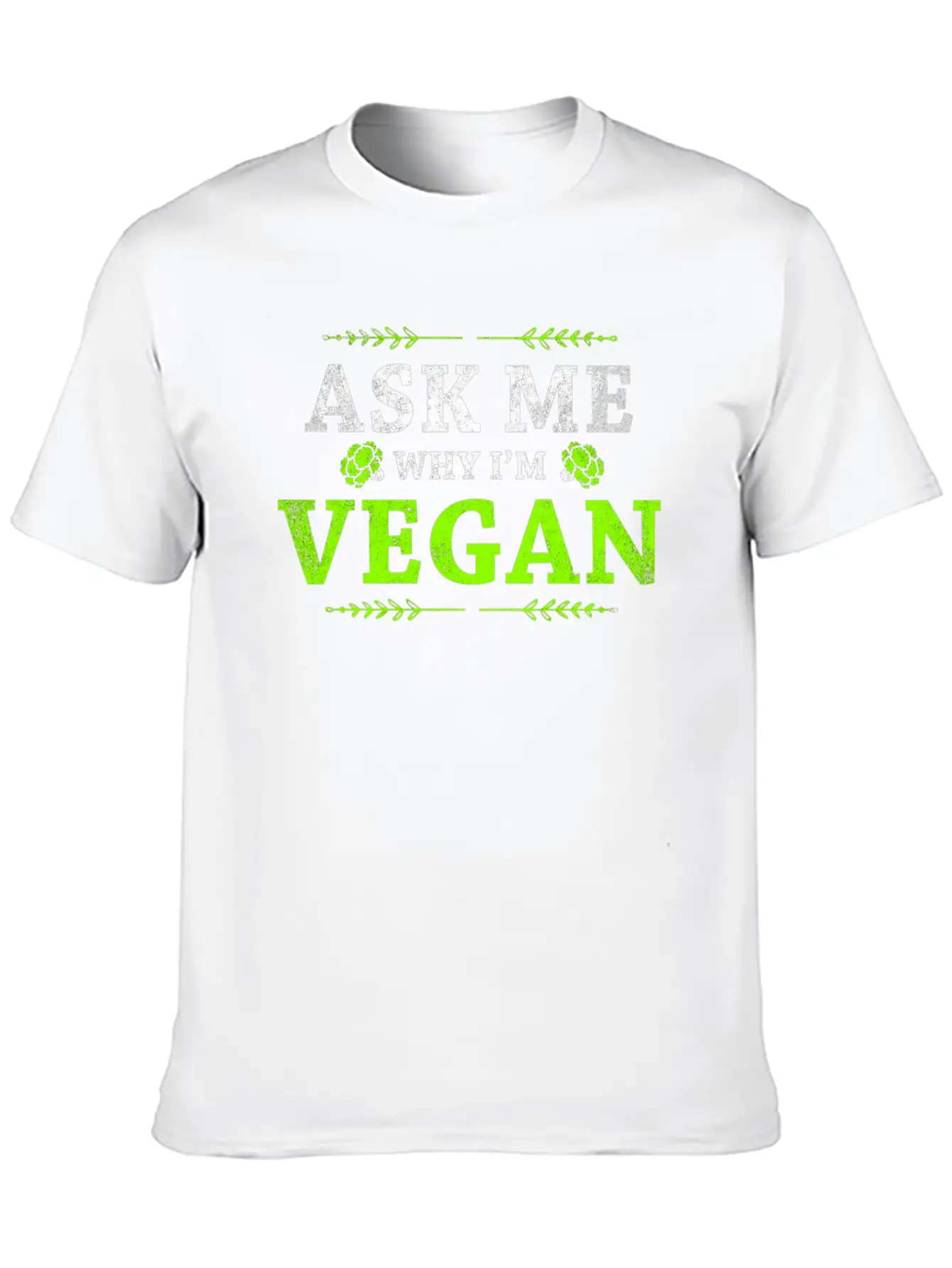 Proud Vegetarian Vegan Vegan Lightweight Cotton T-Shirt – Daily Comfort Graphic Shirt